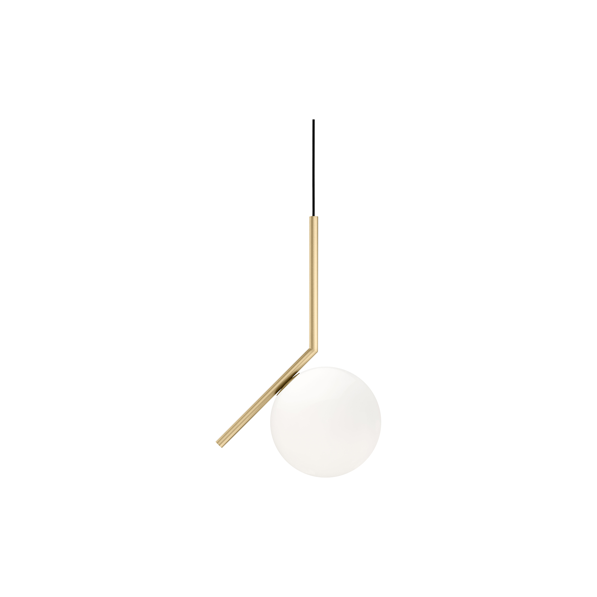 Flos - Flos IC S1 pendel, messing - 48x dia.: 20 cm.