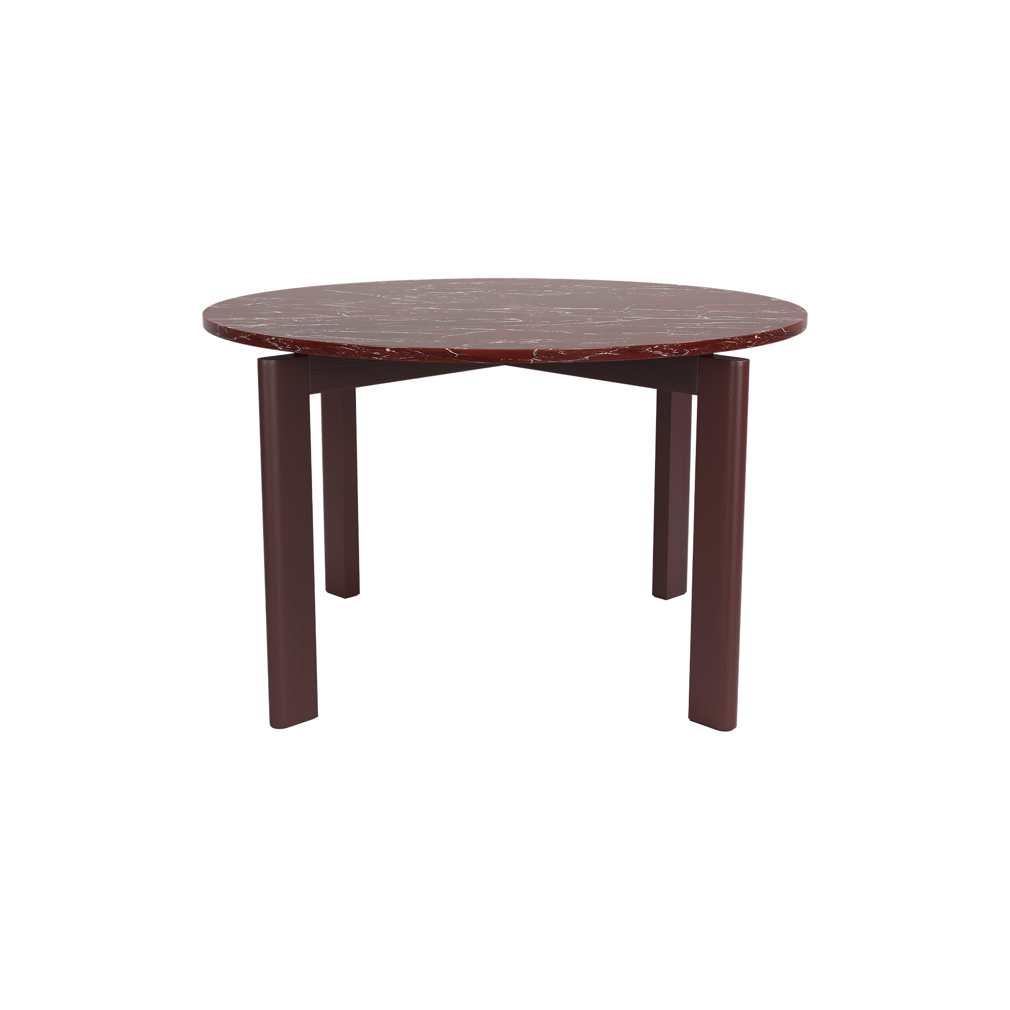Fritz Hansen - After spisebord, burgundy
