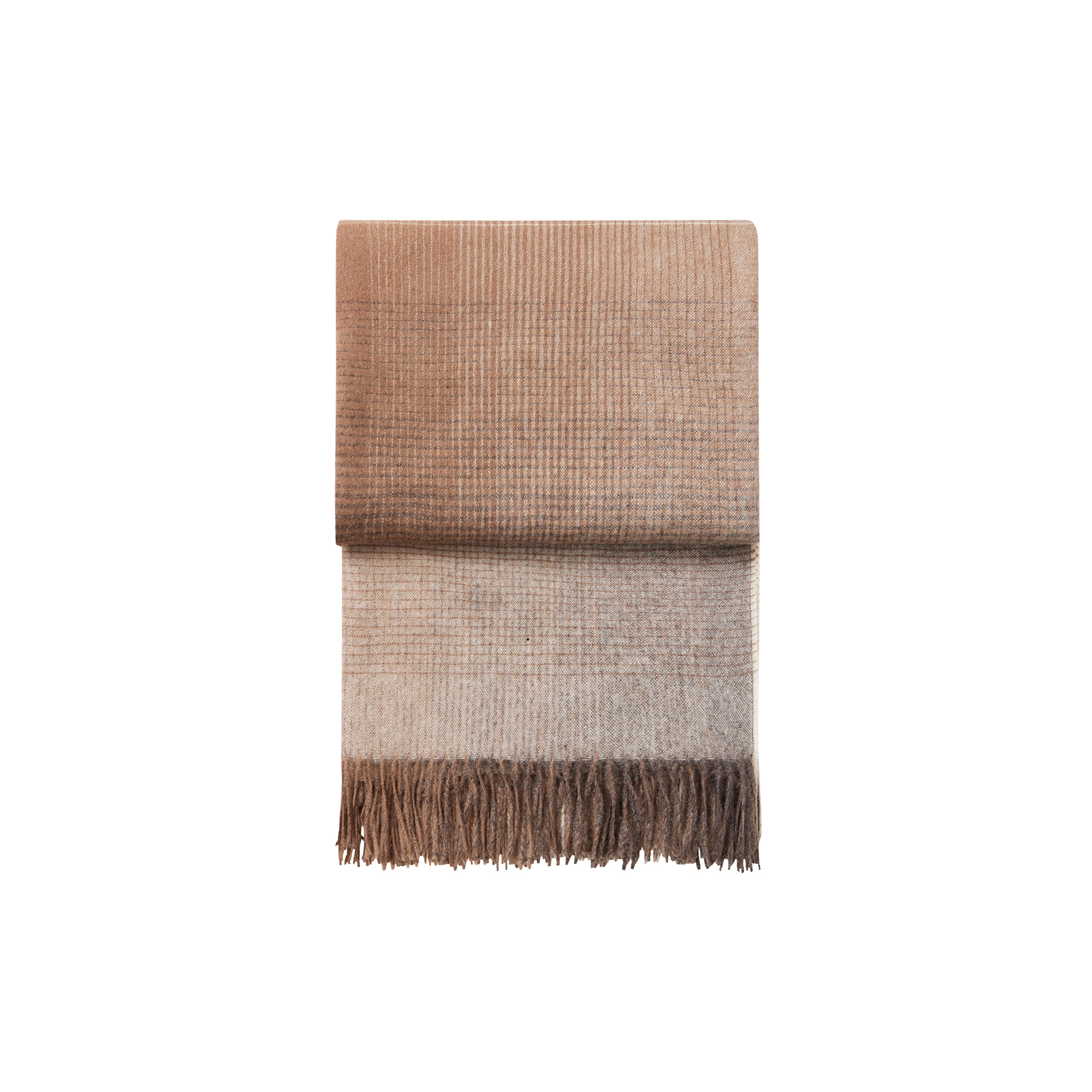 ELVANG - Horizon plaid, camel