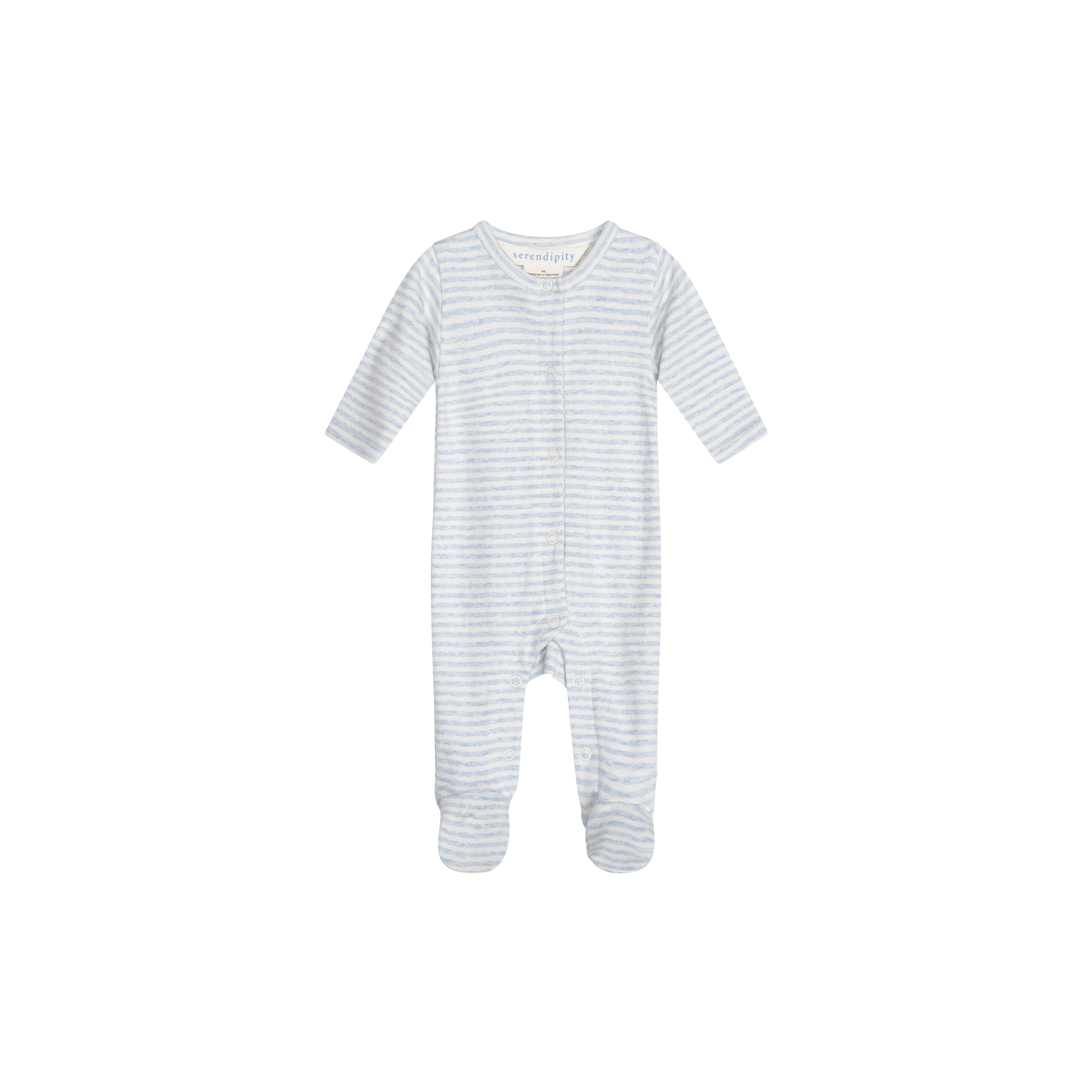 Serendipity - Newborn Stripe Suit, mist/offwhite - Str. 50