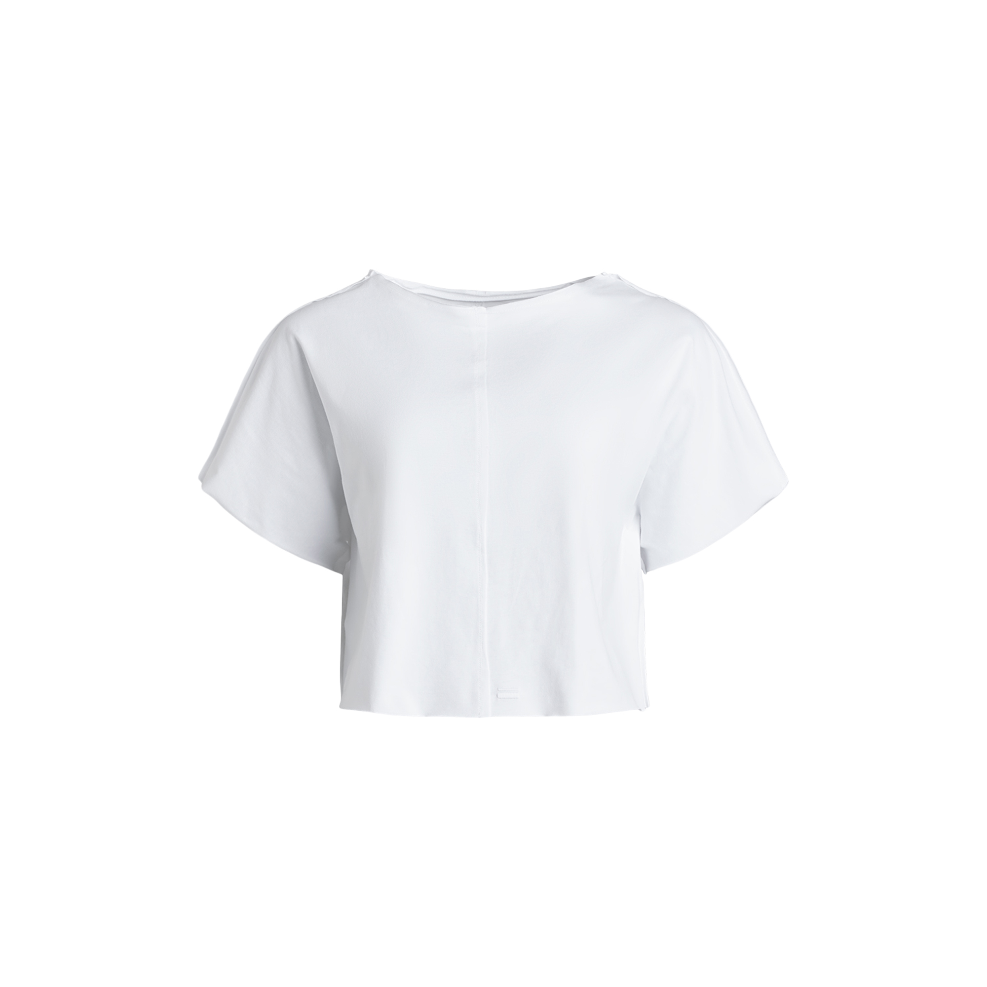 Rethinkit - Tee Short Raw Edges Caen, white - Str. M