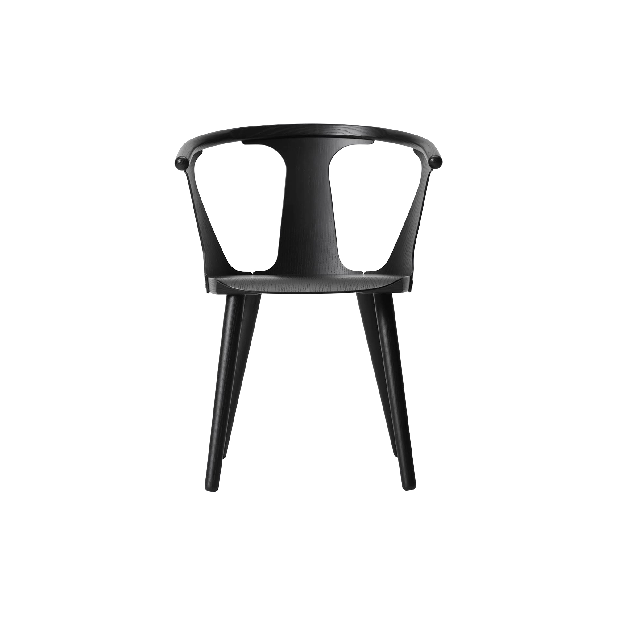 &Tradition - In Between SK1 stol, sort - H: 77 x B: 58 x D: 54 cm.