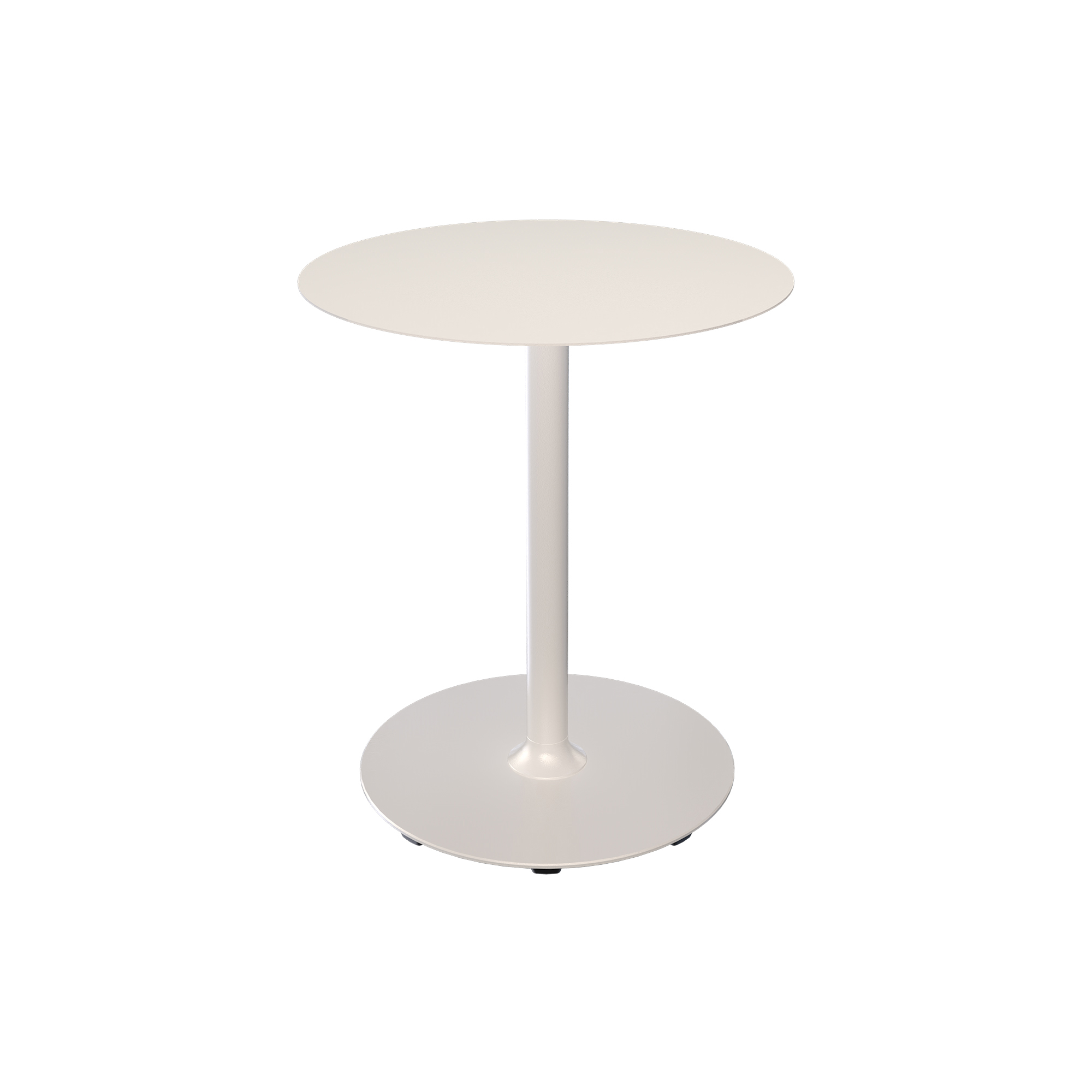 HOUE - PICO Café Table with Round Base Ø 64, muted white
