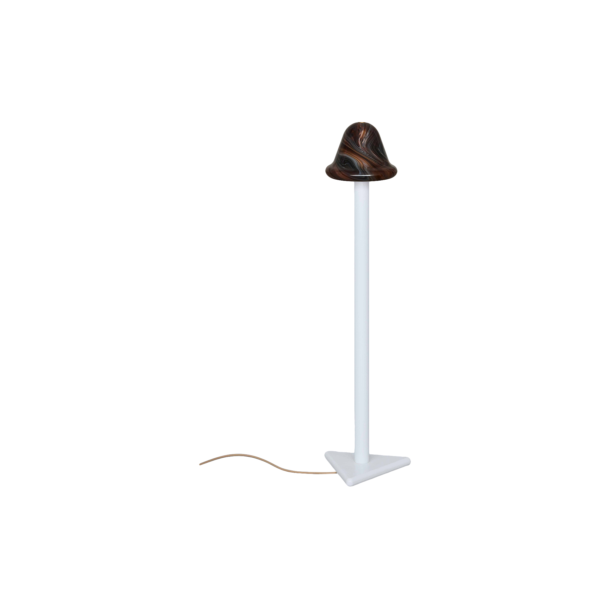 Original BTC - Neo Floor Light, textured white/chocolate