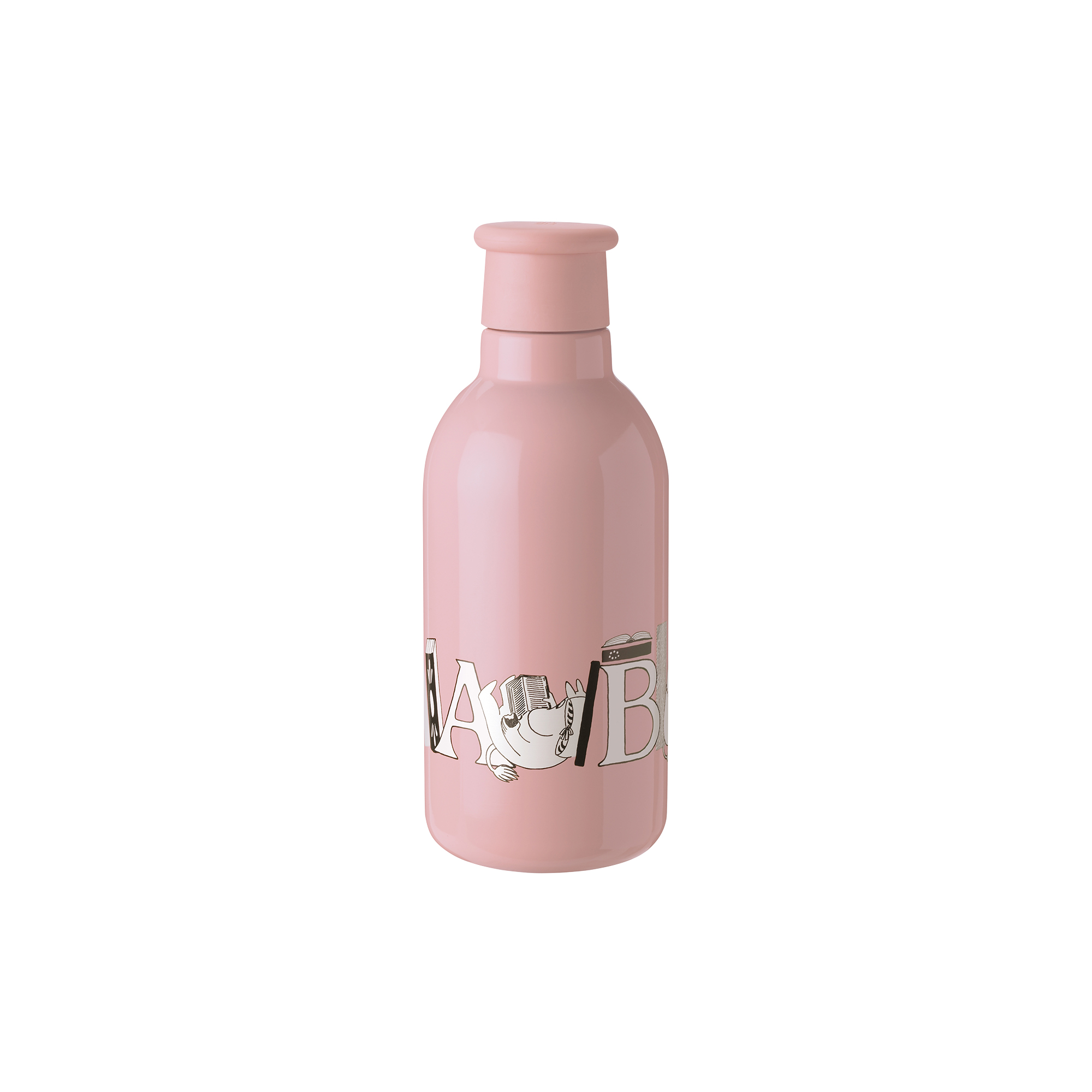 RIG-TIG - Moomin ABC termoflaske 0,5 L, moomin salmon