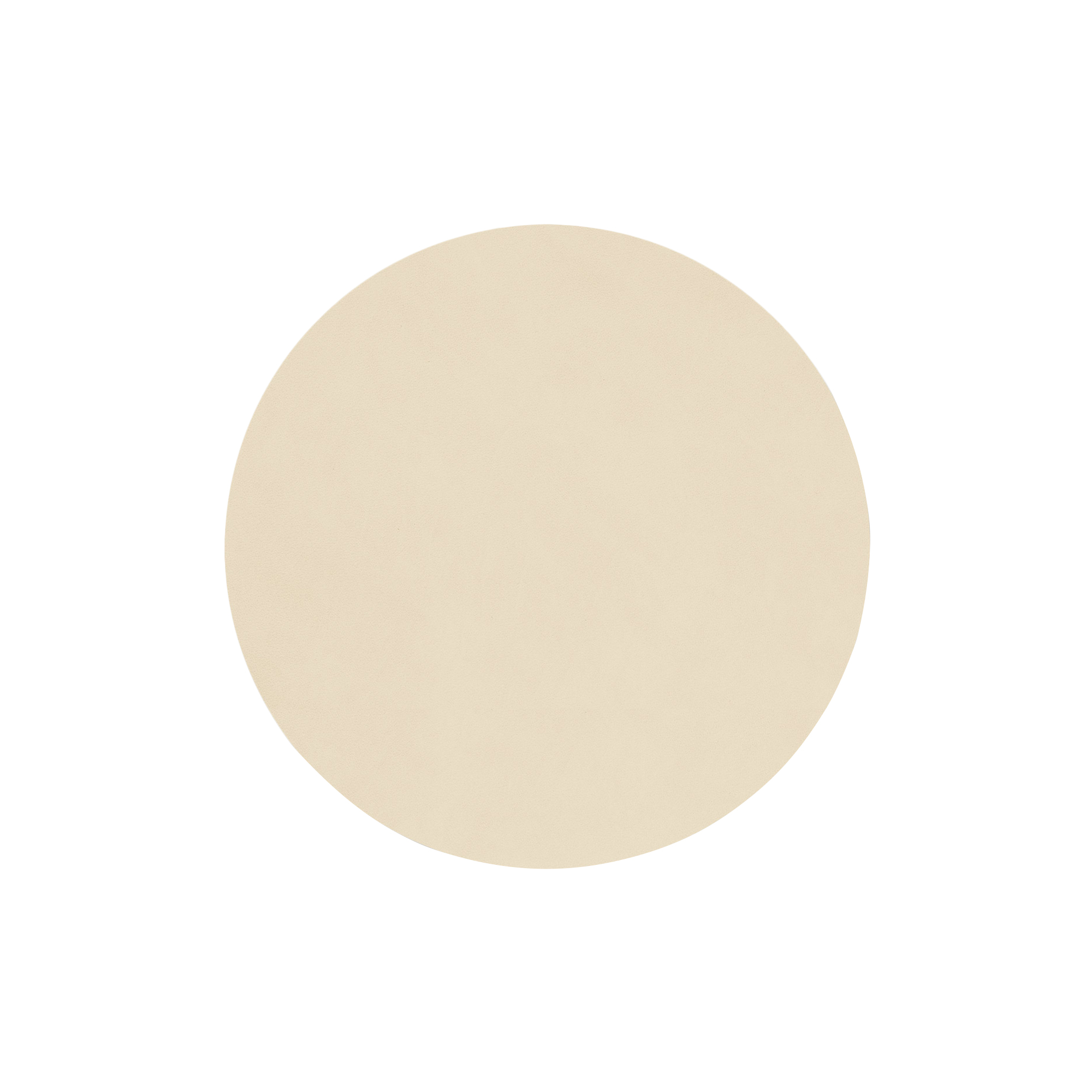 LIND DNA - Nupo dækkeserviet Circle L, vanilla
