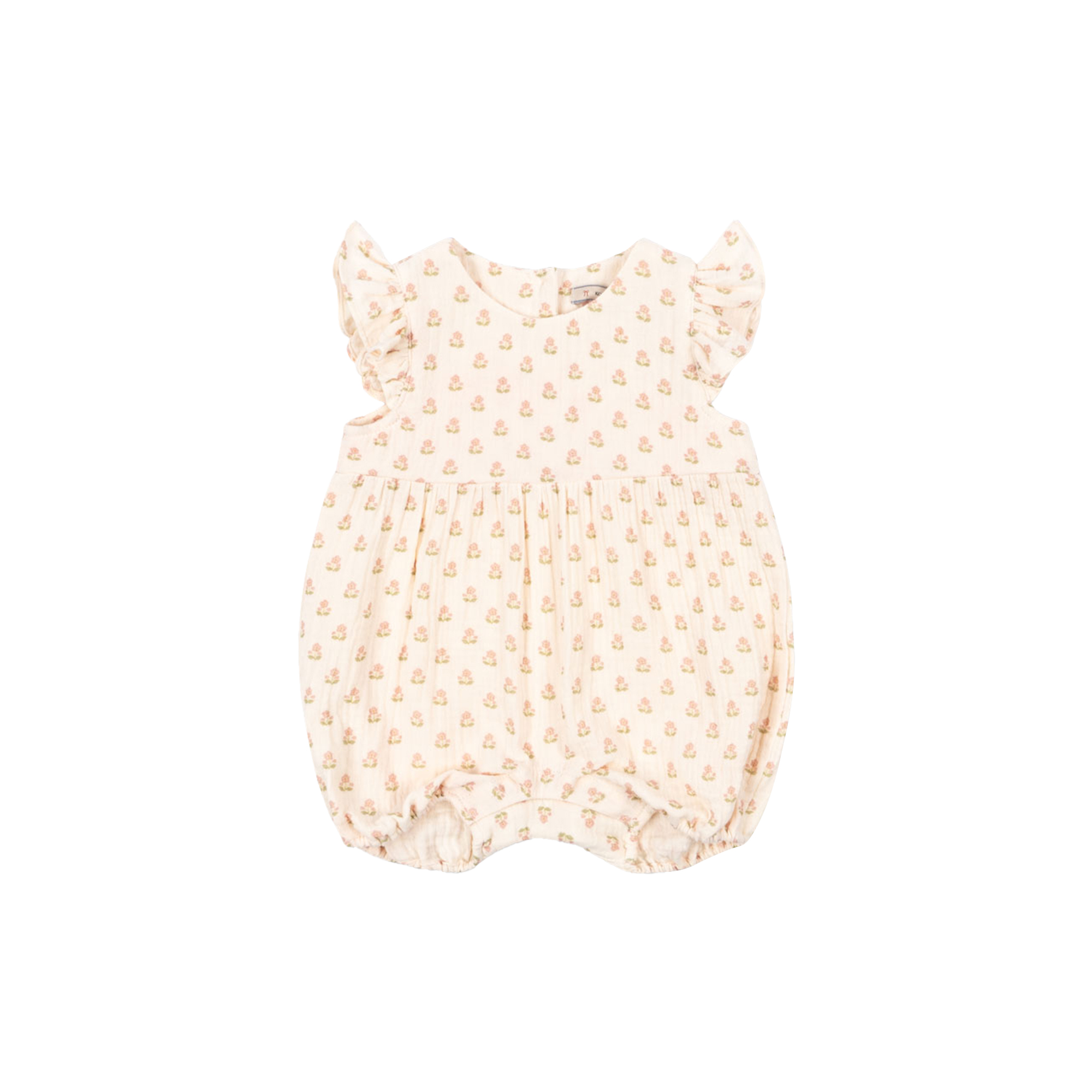 Konges Sløjd - Coco Frill Romper, carta rosa - Str. 6M