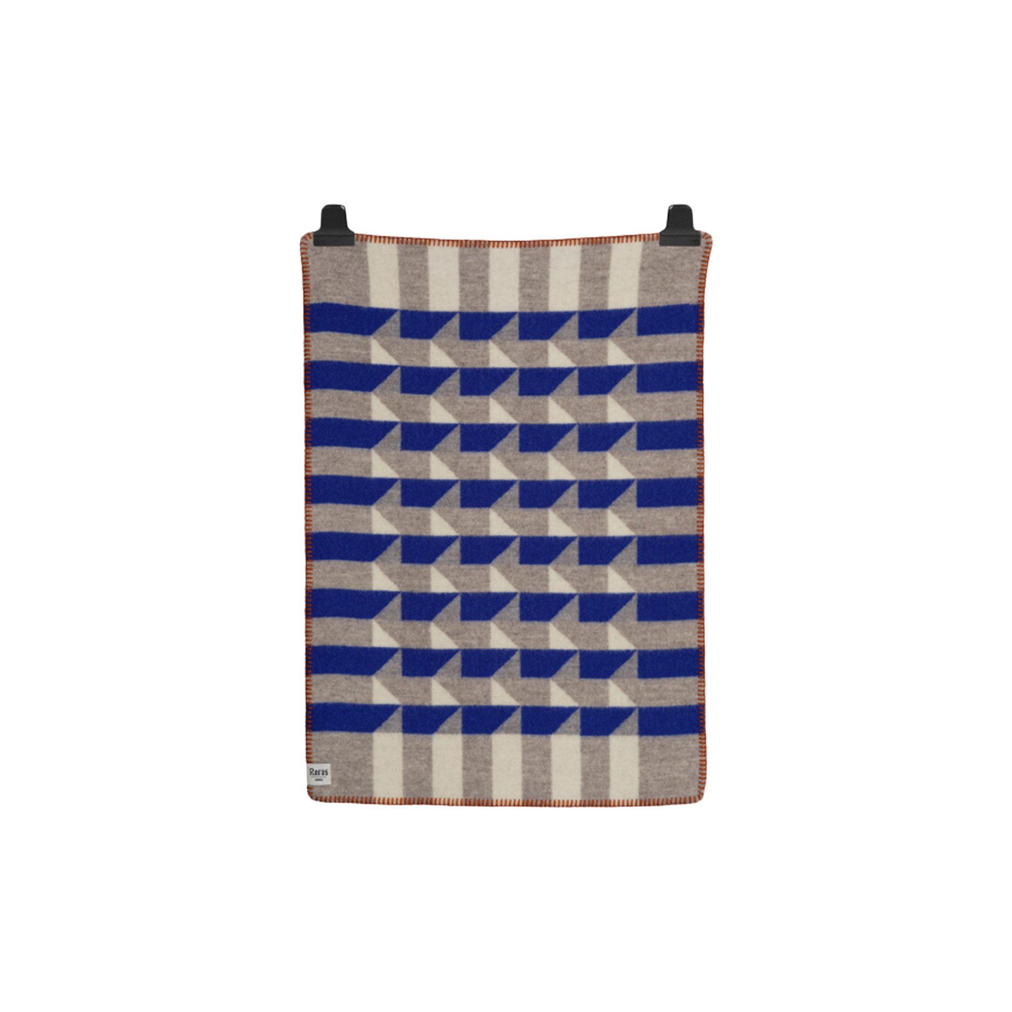Røros Tweed - KVAM Baby Size Throw, blue
