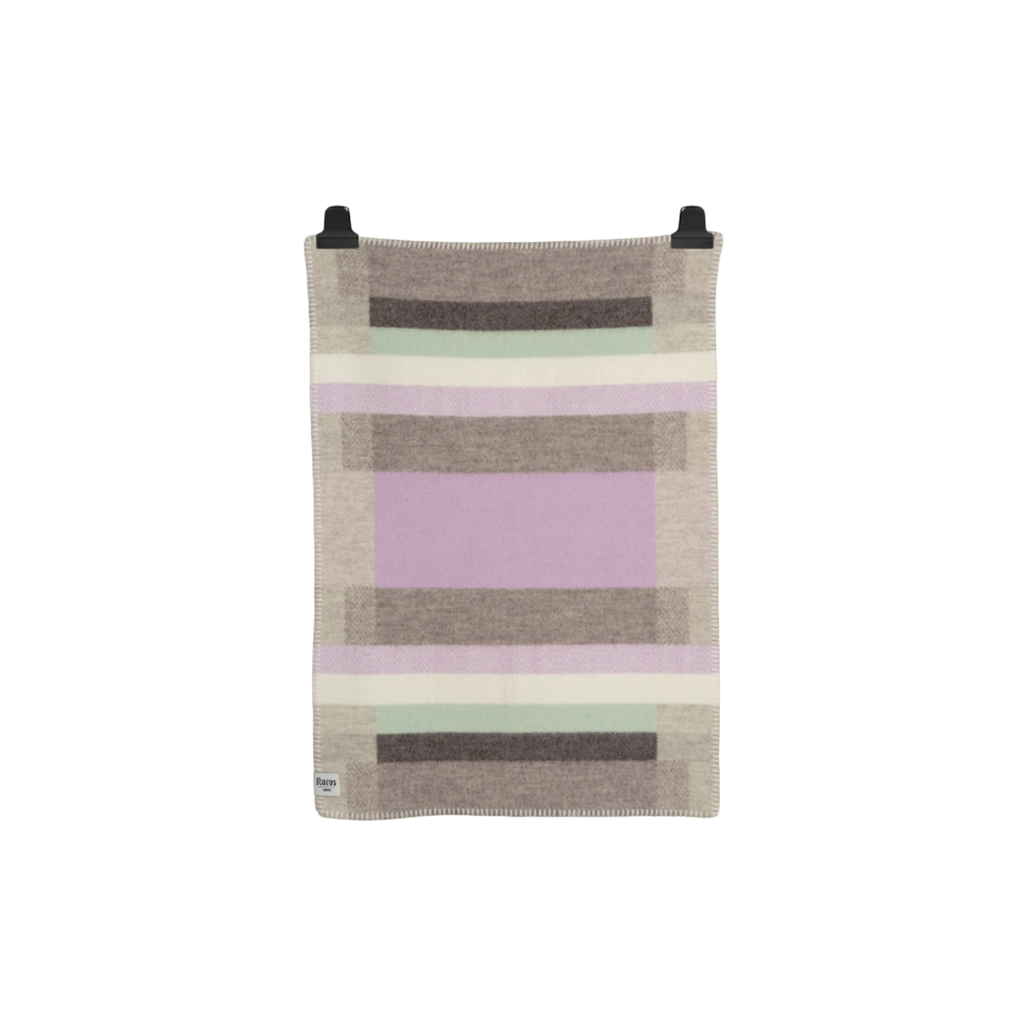 Røros Tweed - MIKKEL Baby Size Throw, grey
