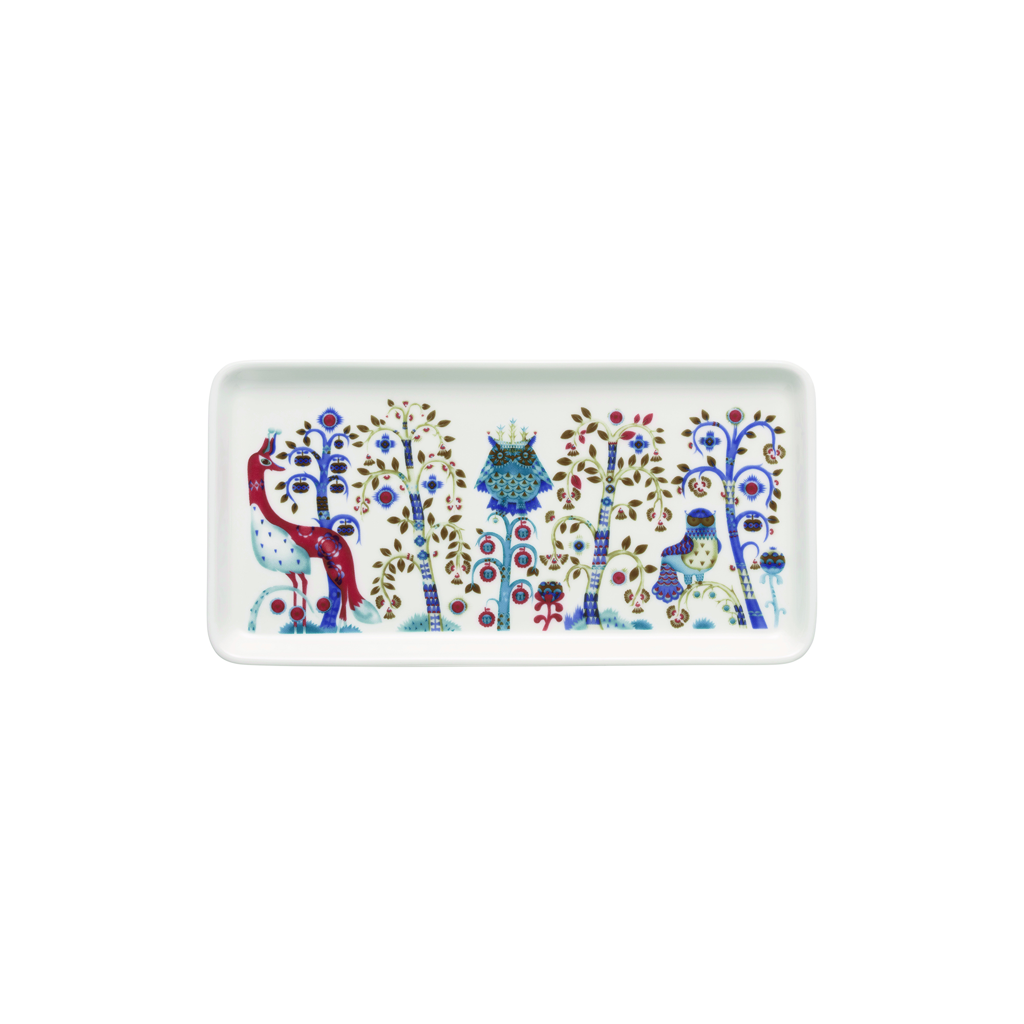 Iittala - Taika aflang tallerken, hvid