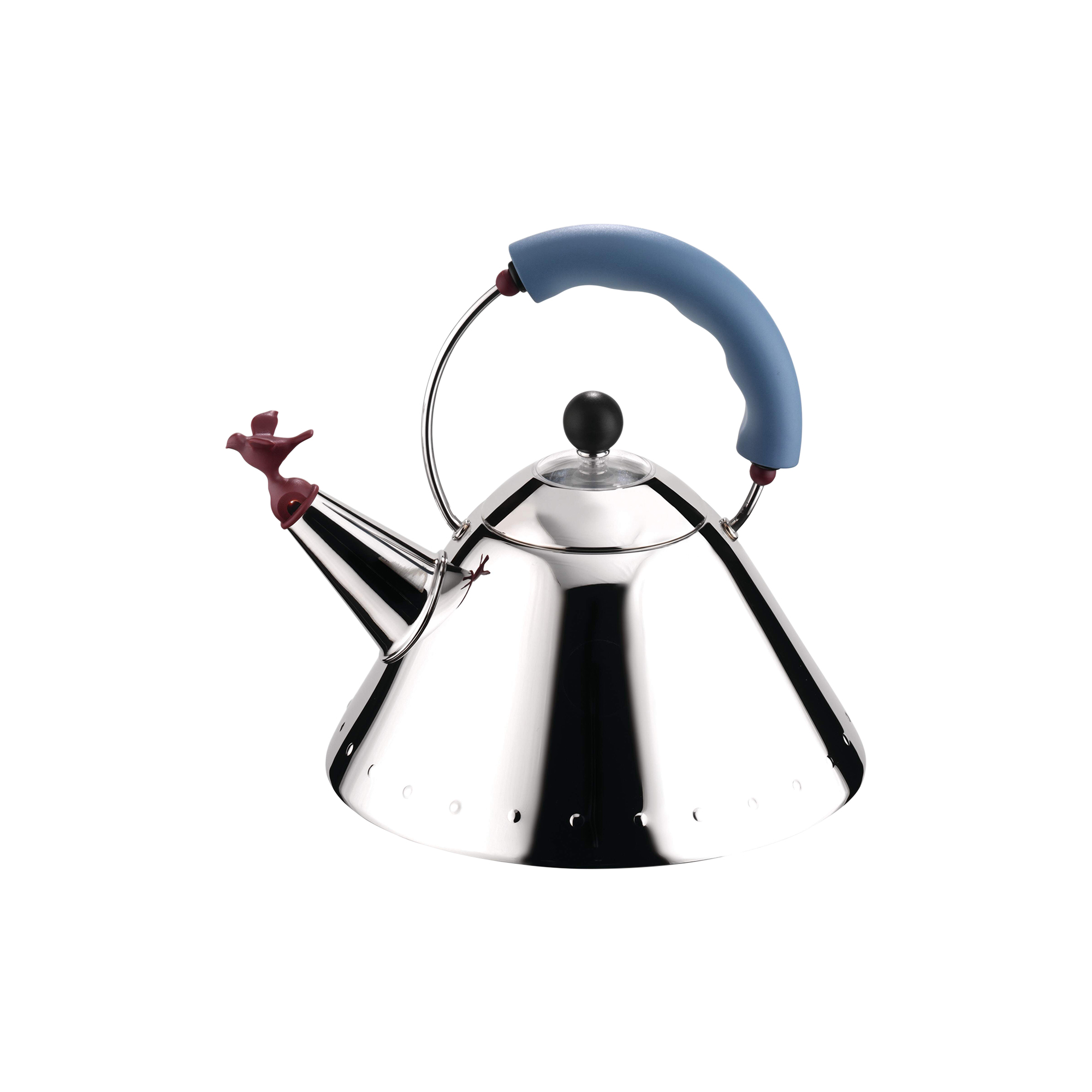 Alessi - Kedel, blå - H: 22,5 x Ø 22 cm.