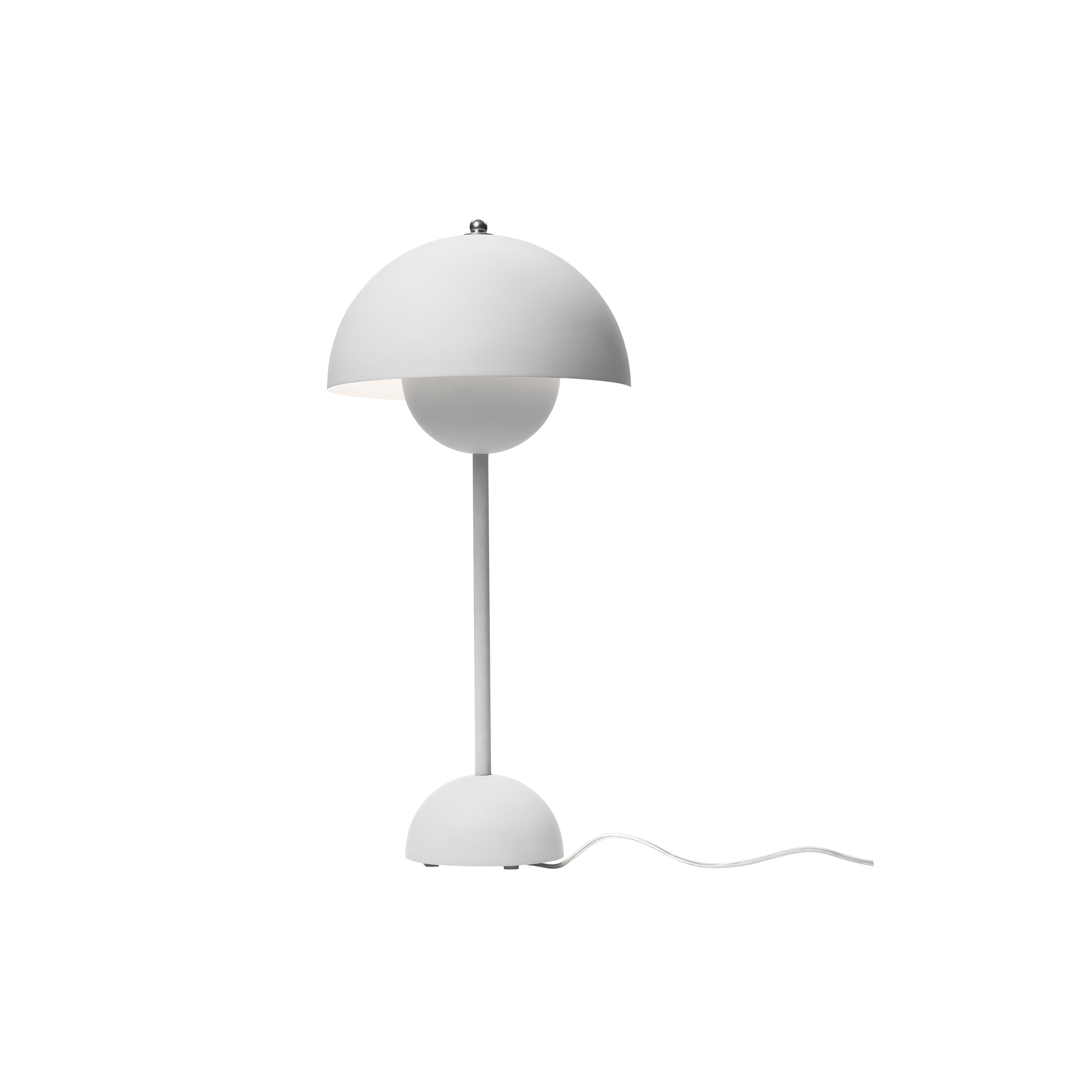 &Tradition - Flowerpot VP3 Table Lamp, matt light grey - H: 50 x Ø 23 cm.