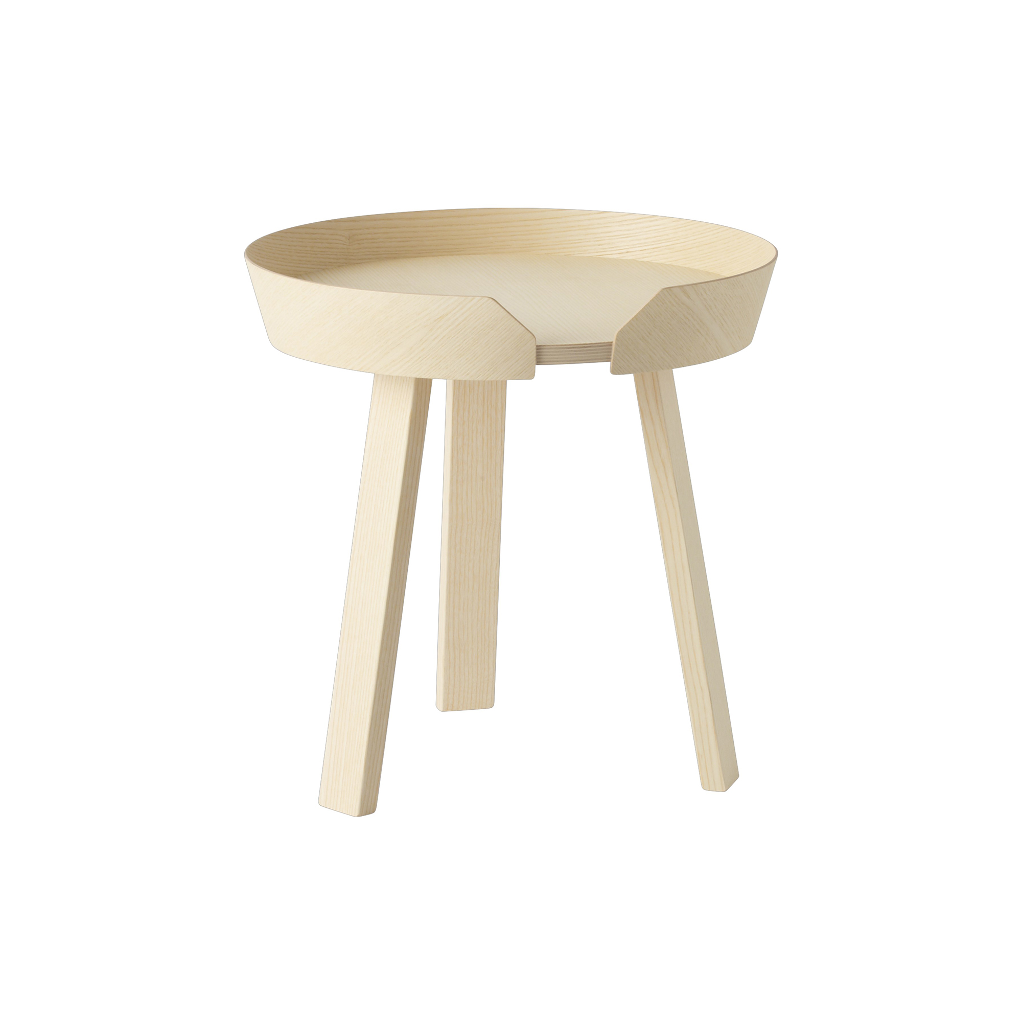 Muuto - Around Coffee Table, ash - Ø45 cm