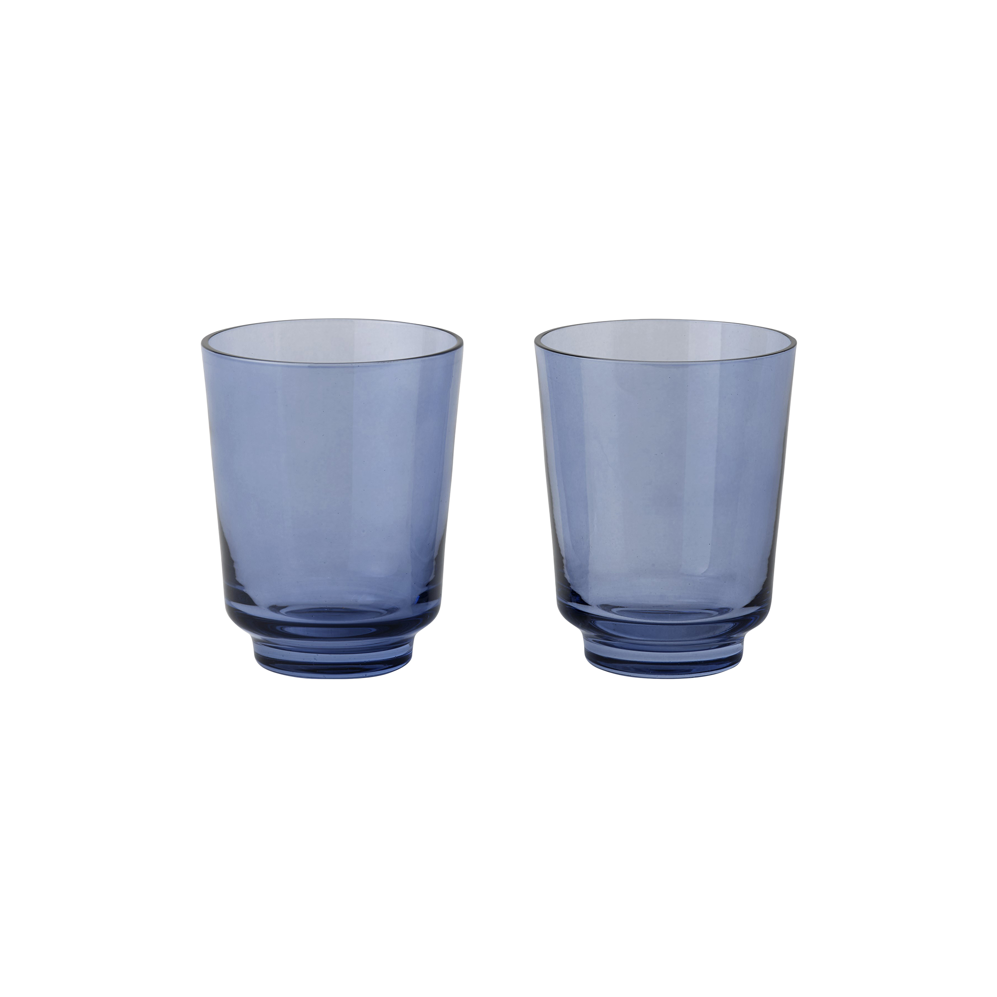 Muuto - Raise Glasses 2 pcs., dark blue - 30cl