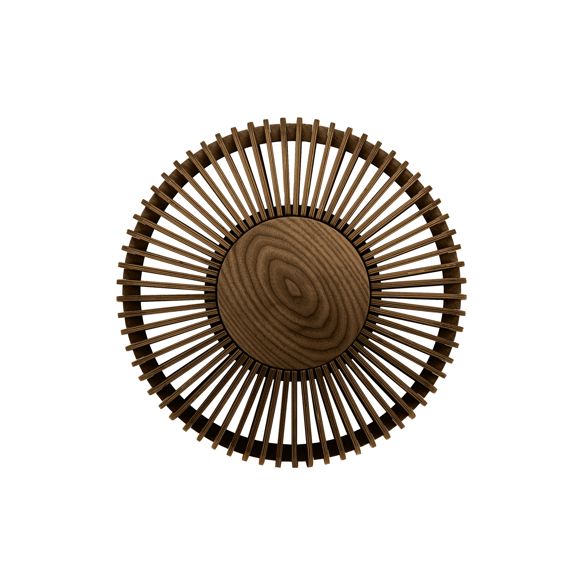UMAGE - Clava Up Wood Wall/Ceiling Light, dark oak, Clava Dine