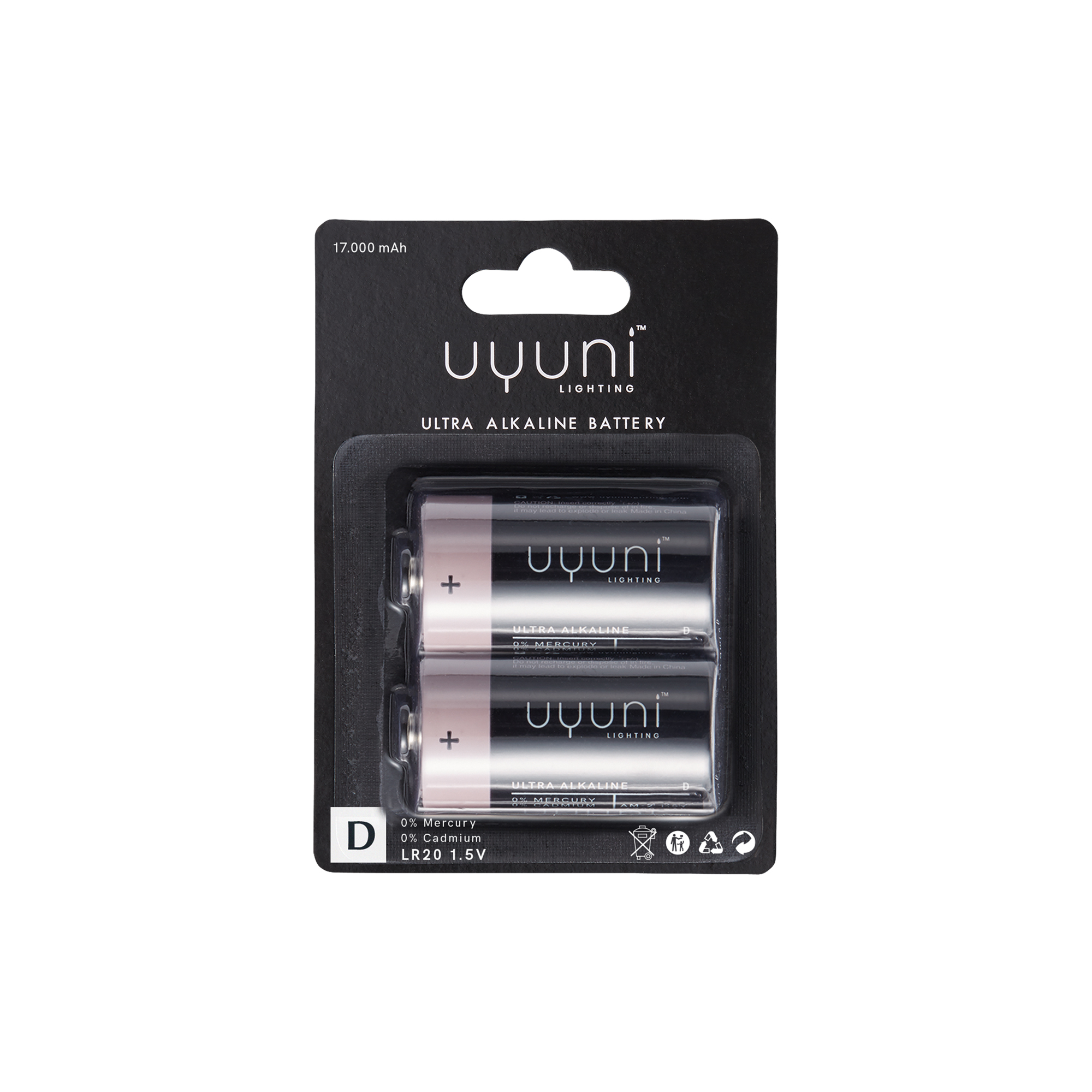 Uyuni Lighting - D Battery, 1,5V, 16.000 mAh, 2-pack