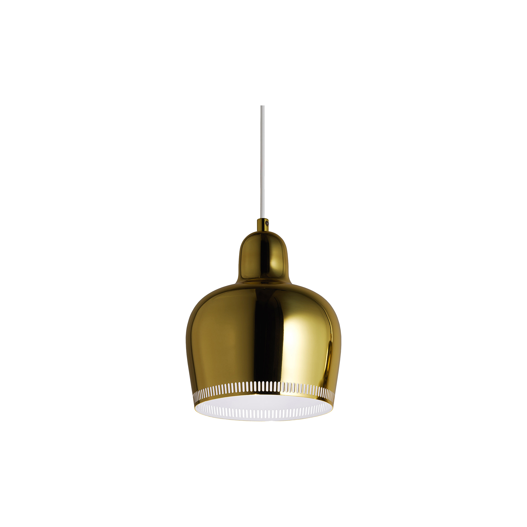 Artek - Pendant Light A330S “Golden Bell“, polished brass
