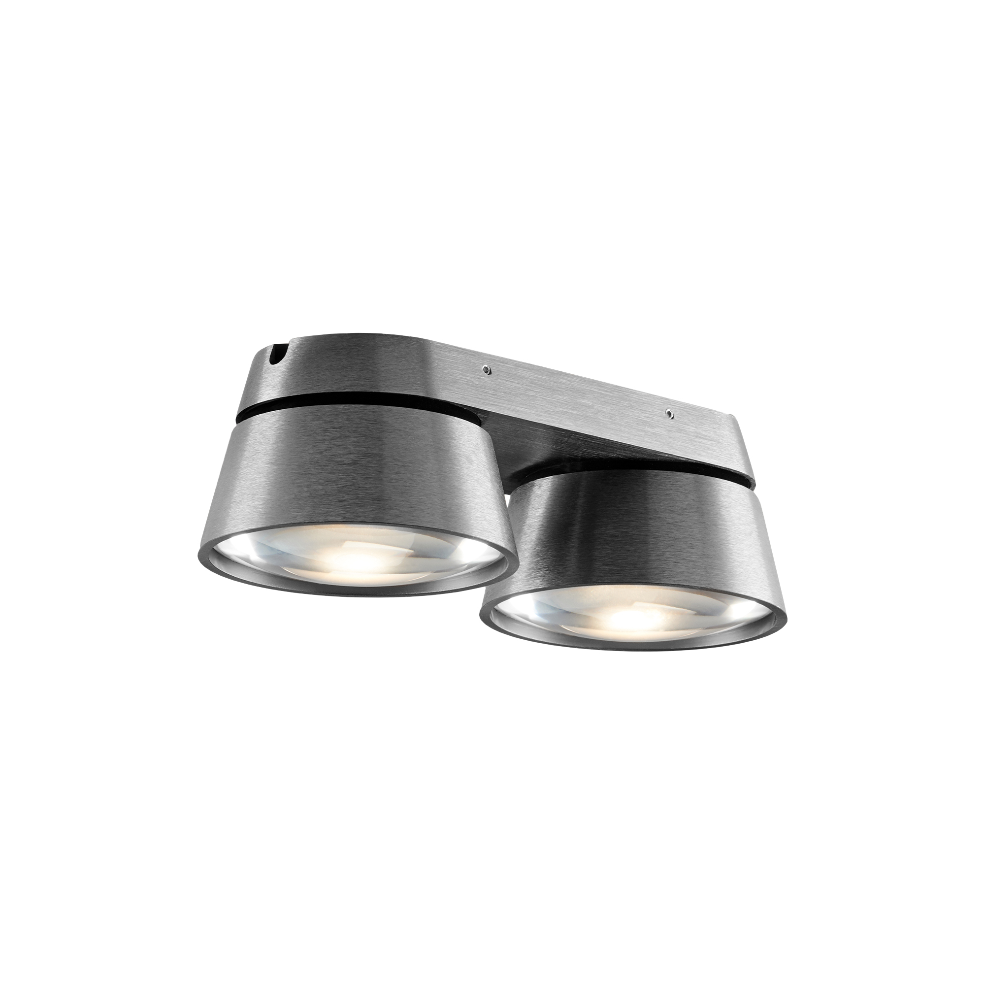 LIGHT-POINT - VANTAGE 2 loftlampe, titanium - H: 6,9 x L: 22 x Ø 10 cm.