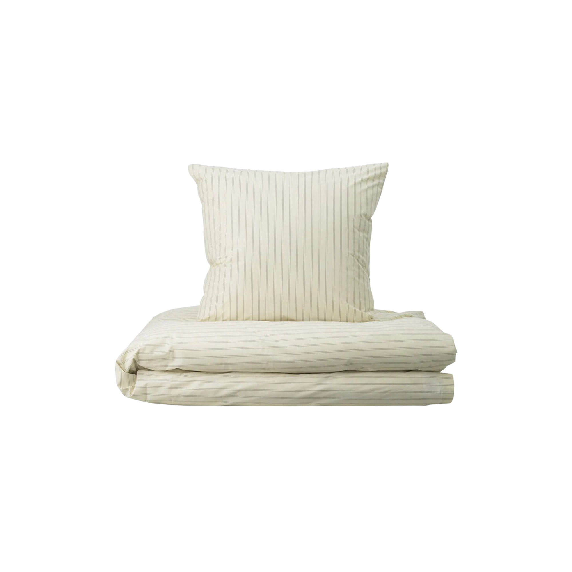 Georg Jensen Damask - SUPIMA PINSTRIPE sengetøj, archive linen - 240x220 cm