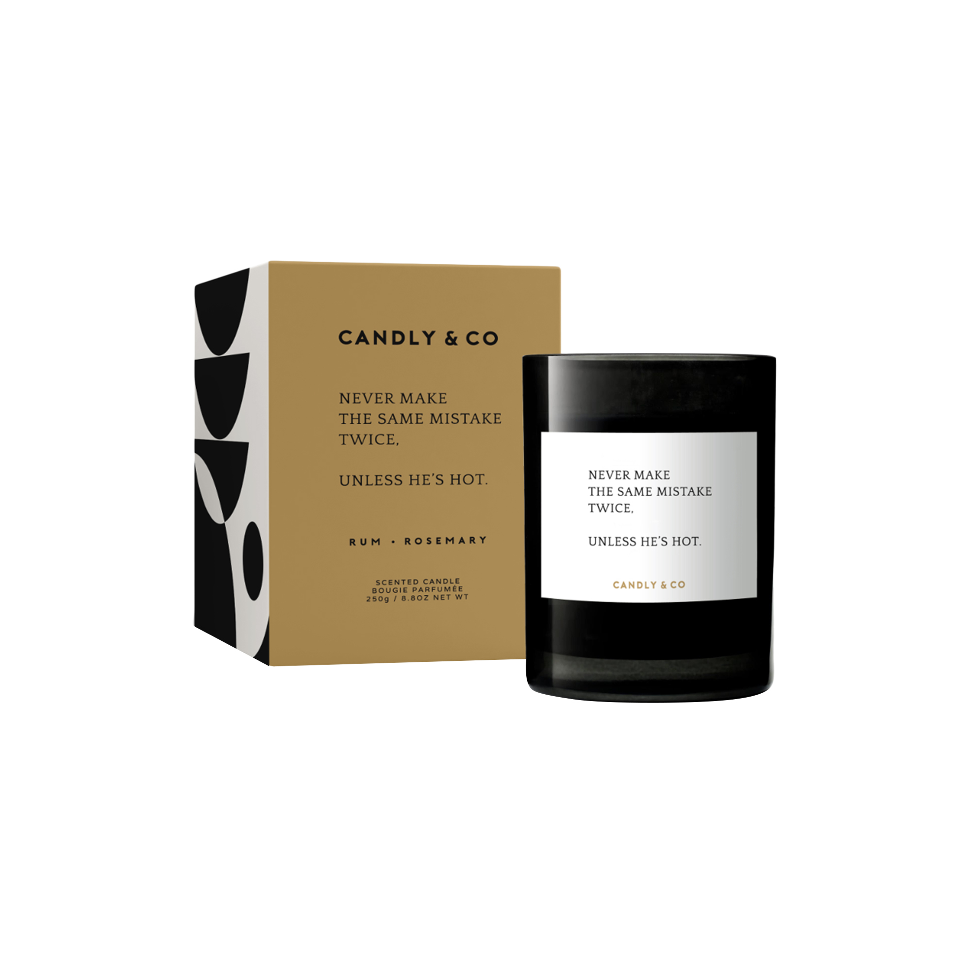 Candly & Co - No. 2 Candle, Never make the same mistake