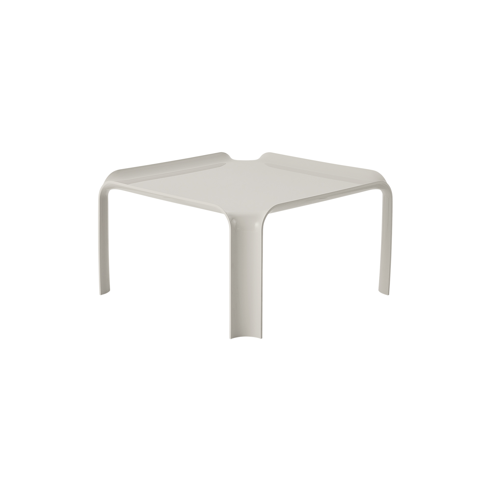 GUBI - T877 Side Table, alabaster white