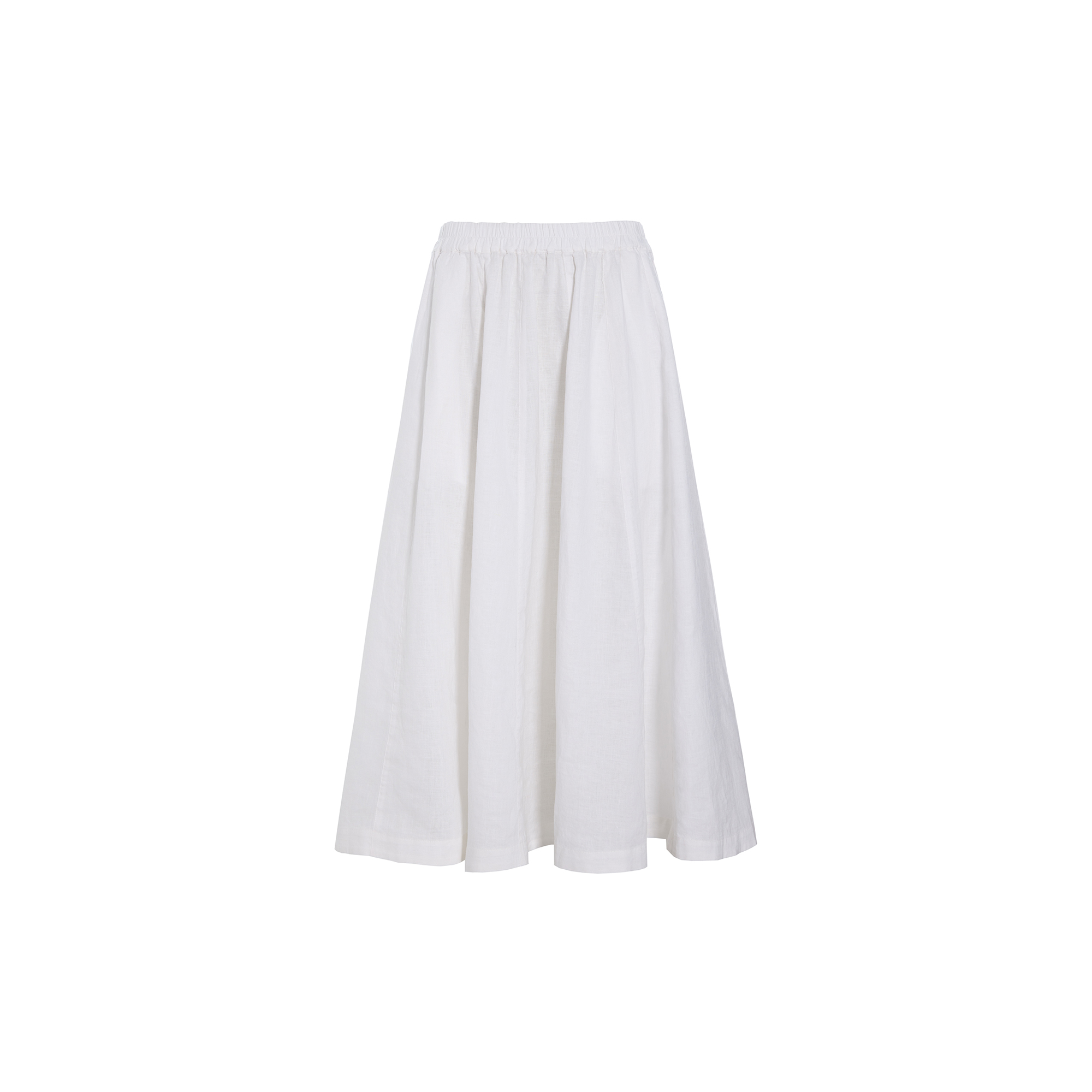 BITTE KAI RAND - Airy linen nederdel, white - Str. M
