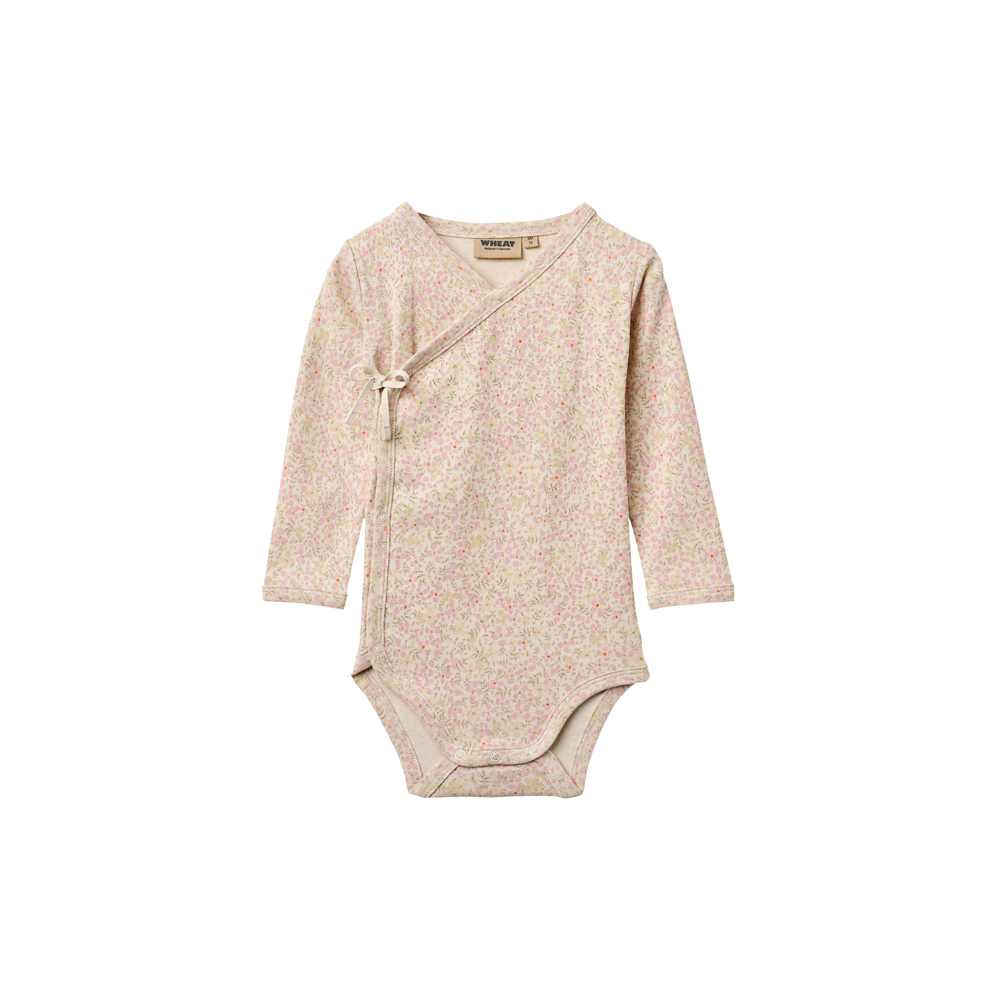 Wheat - Body Wraparound Chia, coral flowers - Str. 3M-62