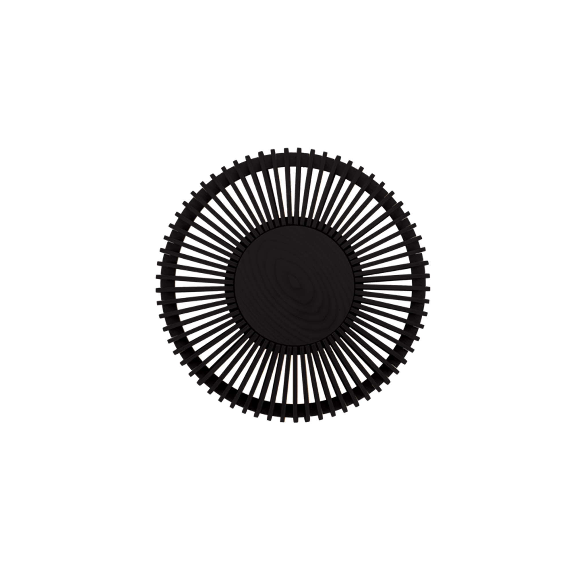 UMAGE - Clava Up Wood Wall/Ceiling Light, black oak, Clava Dine