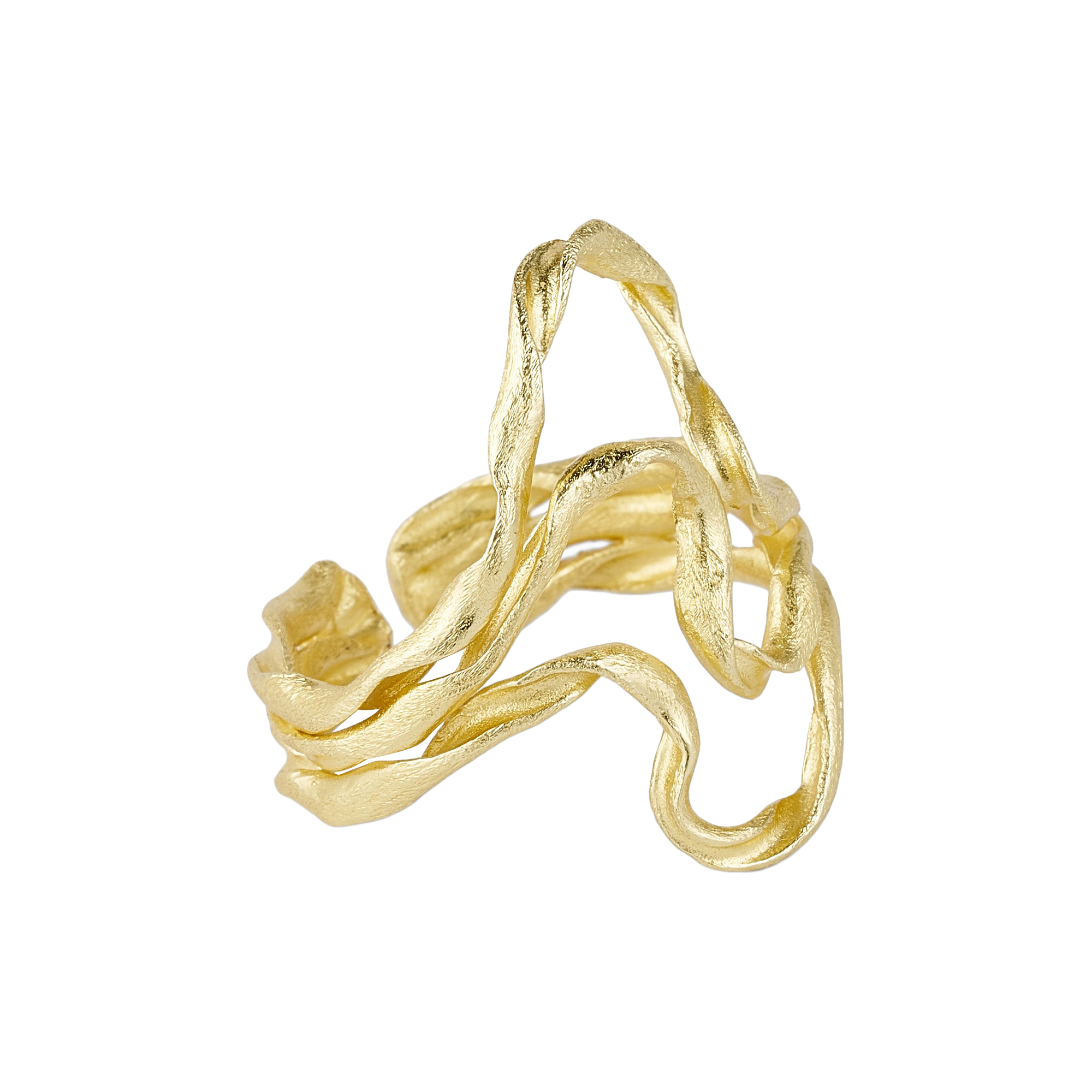 Pure by Nat - Willow ring, forgyldt