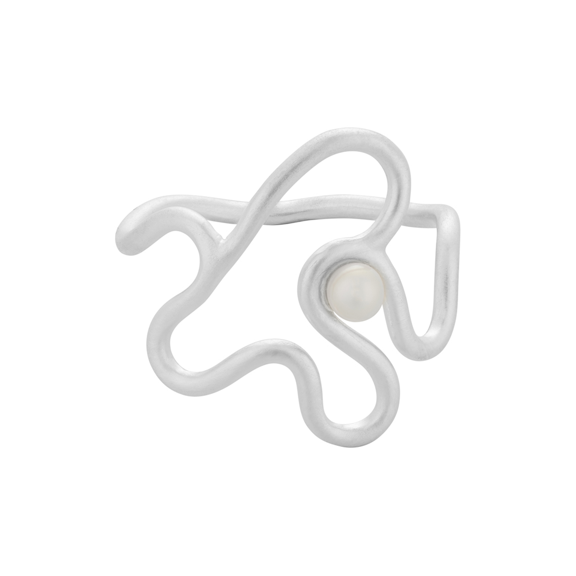 Pernille Corydon Jewellery - Bay Pearl ring, sølv - 50