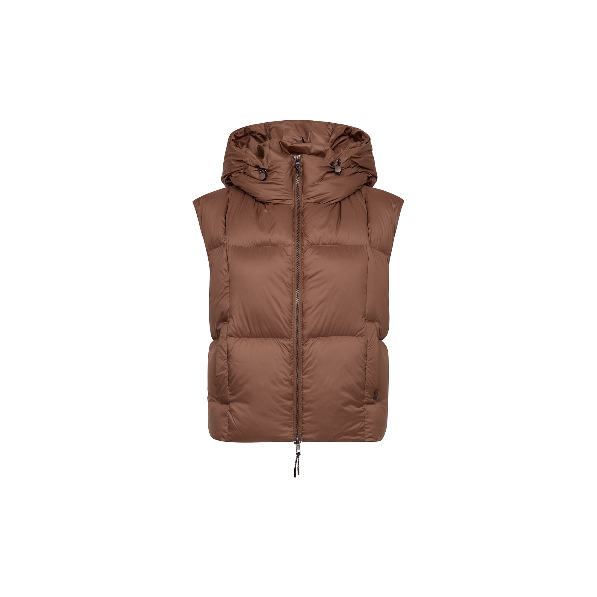 MOS MOSH - MMKiara Tally Down Vest, downtown brown - Str. S
