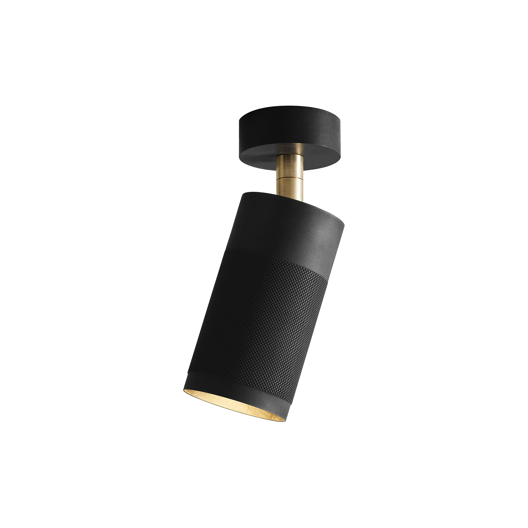 Thorup Copenhagen - Patrone Canopy Ceiling Light, black/brass