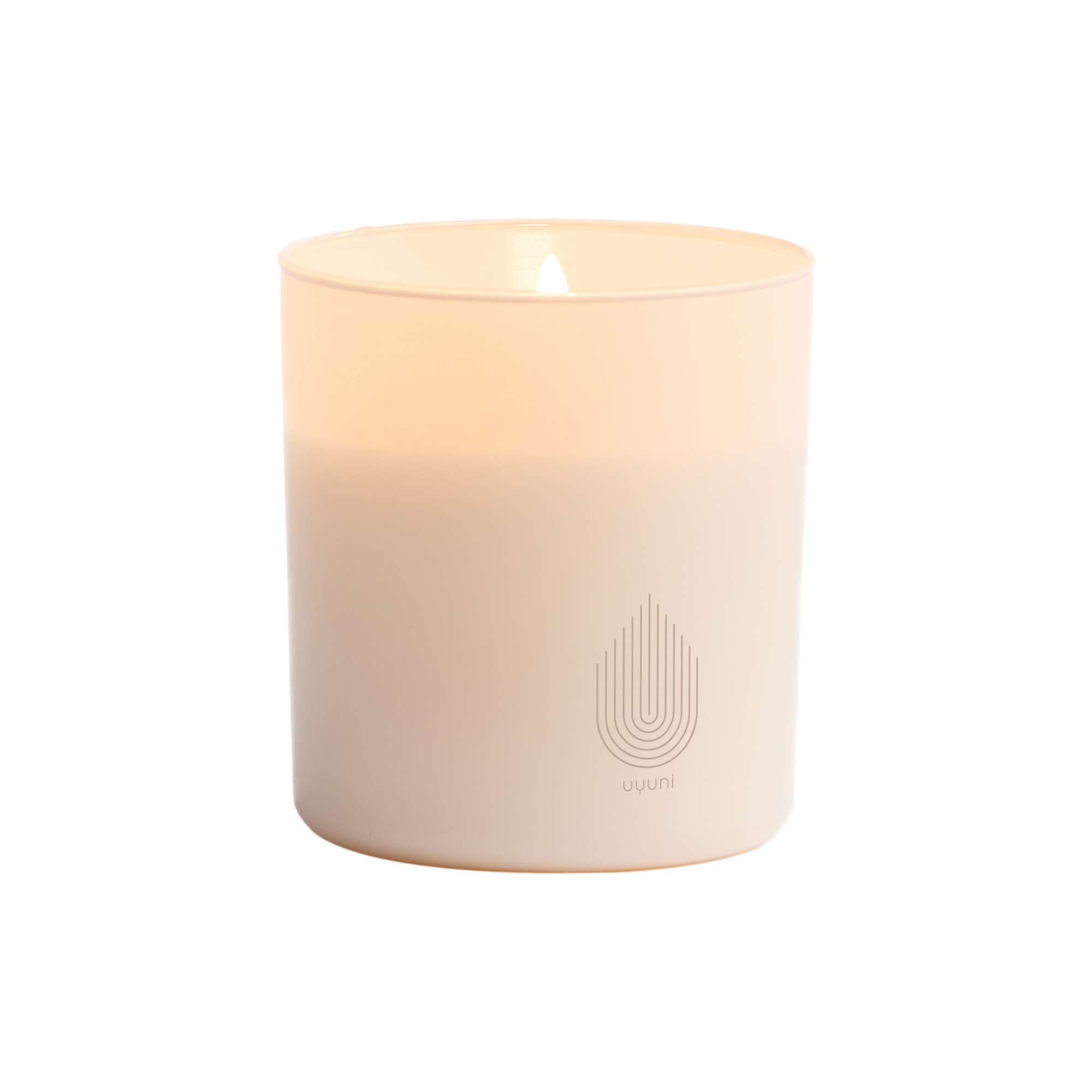 Uyuni Lighting - Glass Candle, vanilla - Large