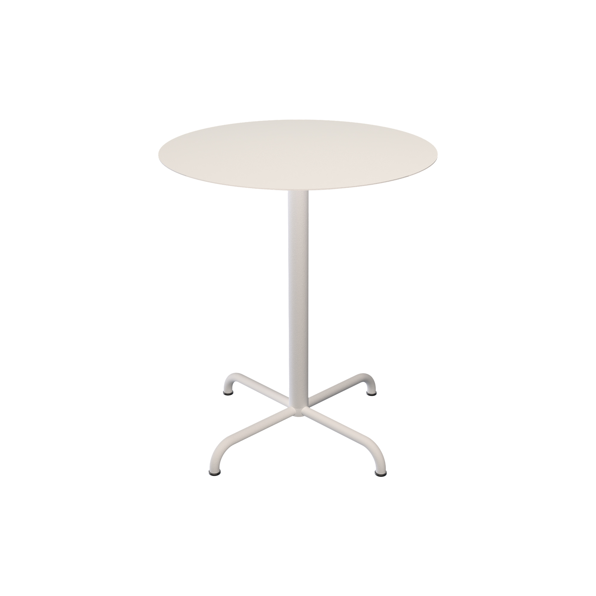 HOUE - PICO Café Table with 4 Star Base Ø 64, muted white