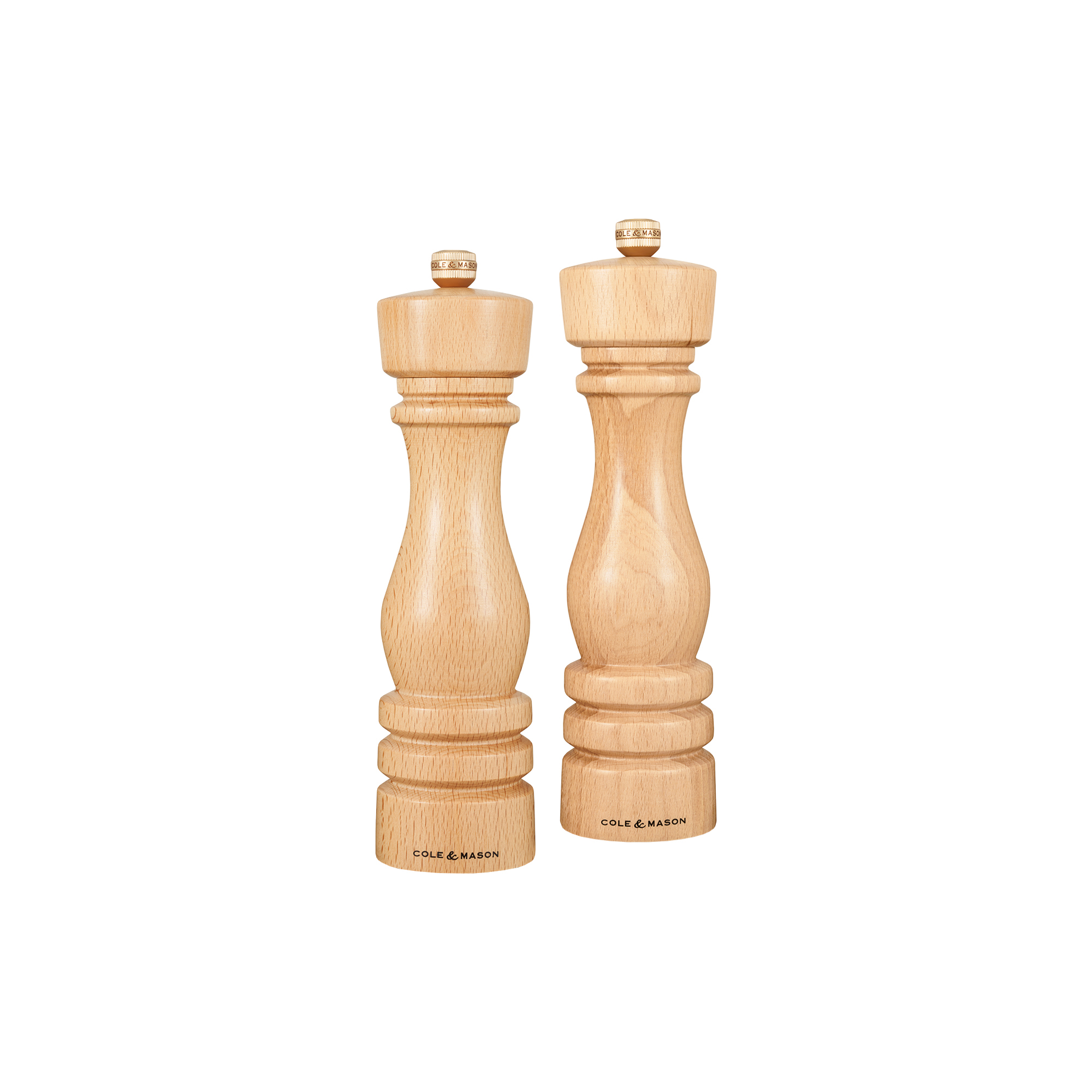 Cole & Mason - London Salt and pepper set, natur - H22 cm