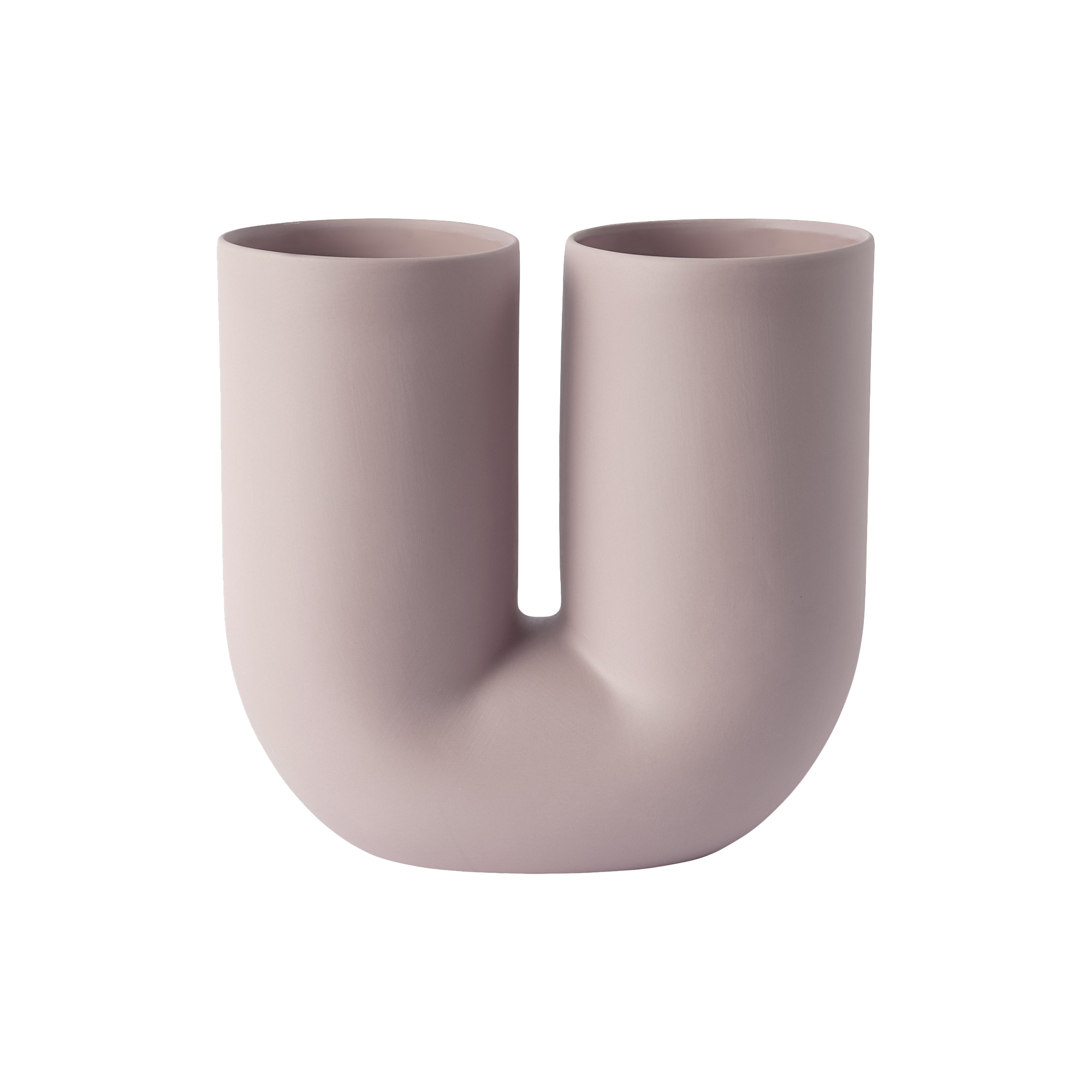 Muuto - Kink Vase, dusty lilac - H26 cm