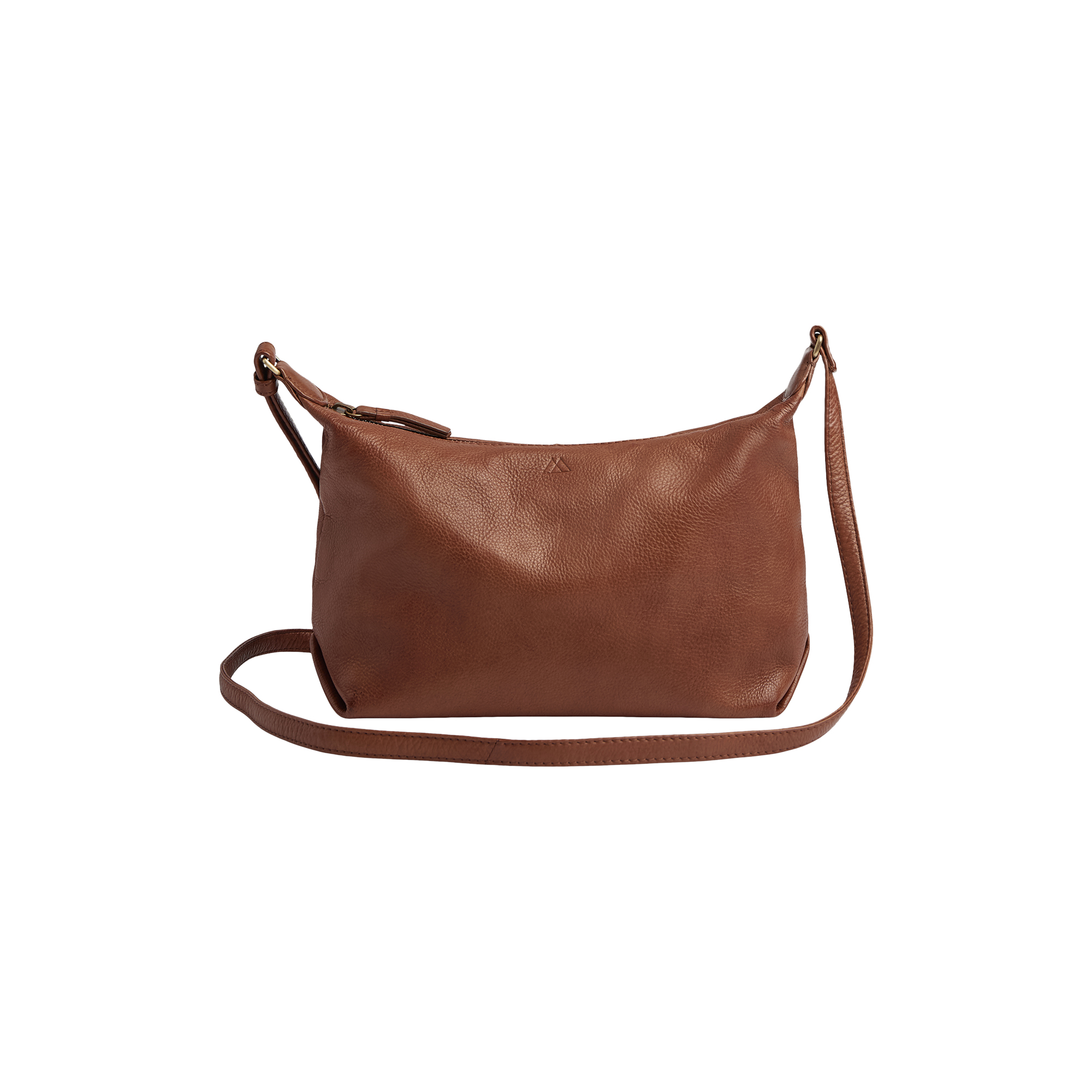 Markberg - NyraMBG Cross. Bag, Soft Vint., cognac w/br. gold