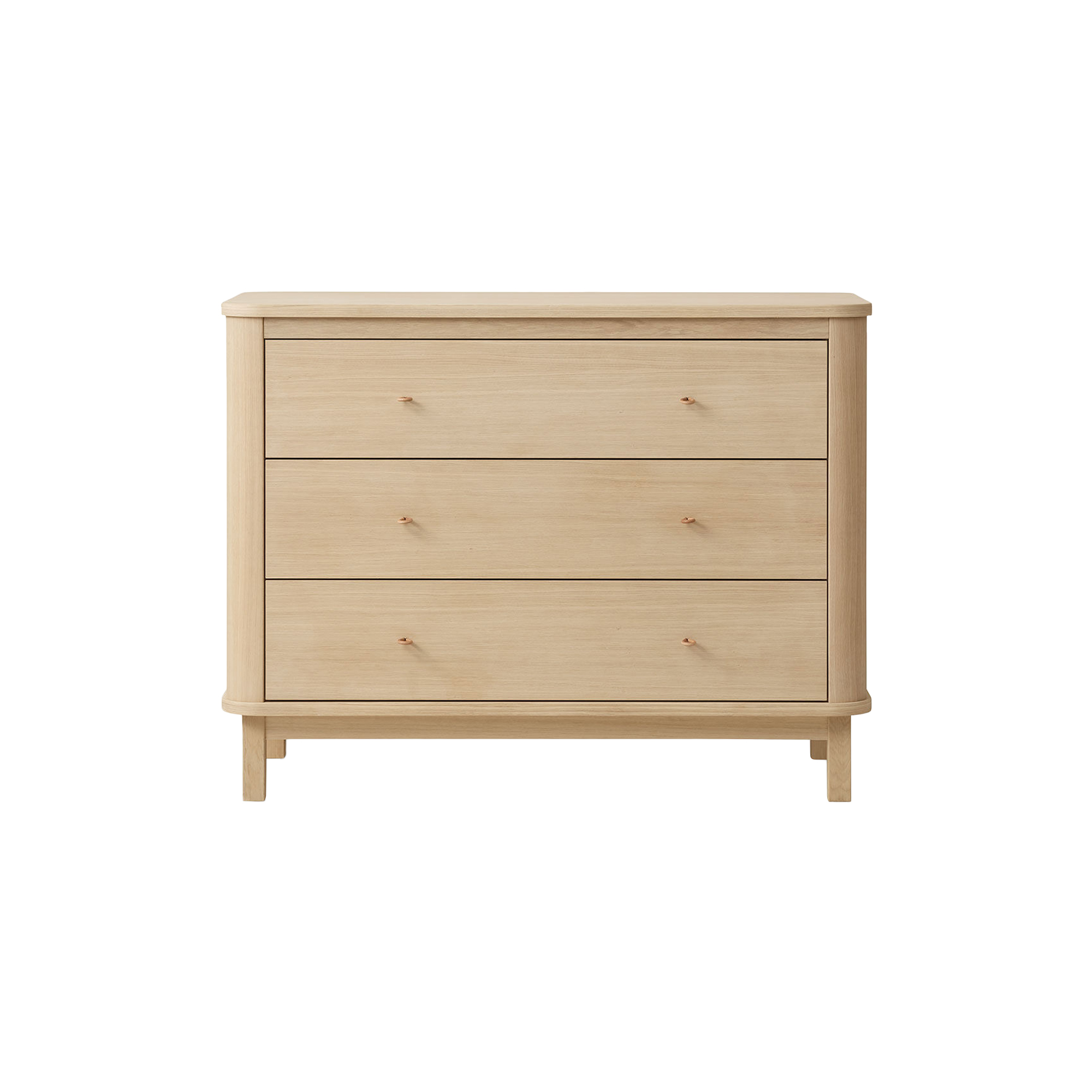 Oliver Furniture - Wood kommode 3 skuffer, eg