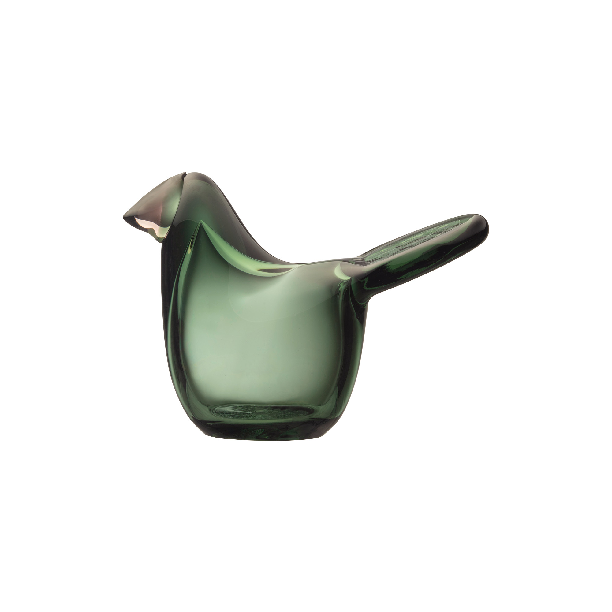 Iittala - Birds by Toikka fluesnapper, pine green-salmon pink