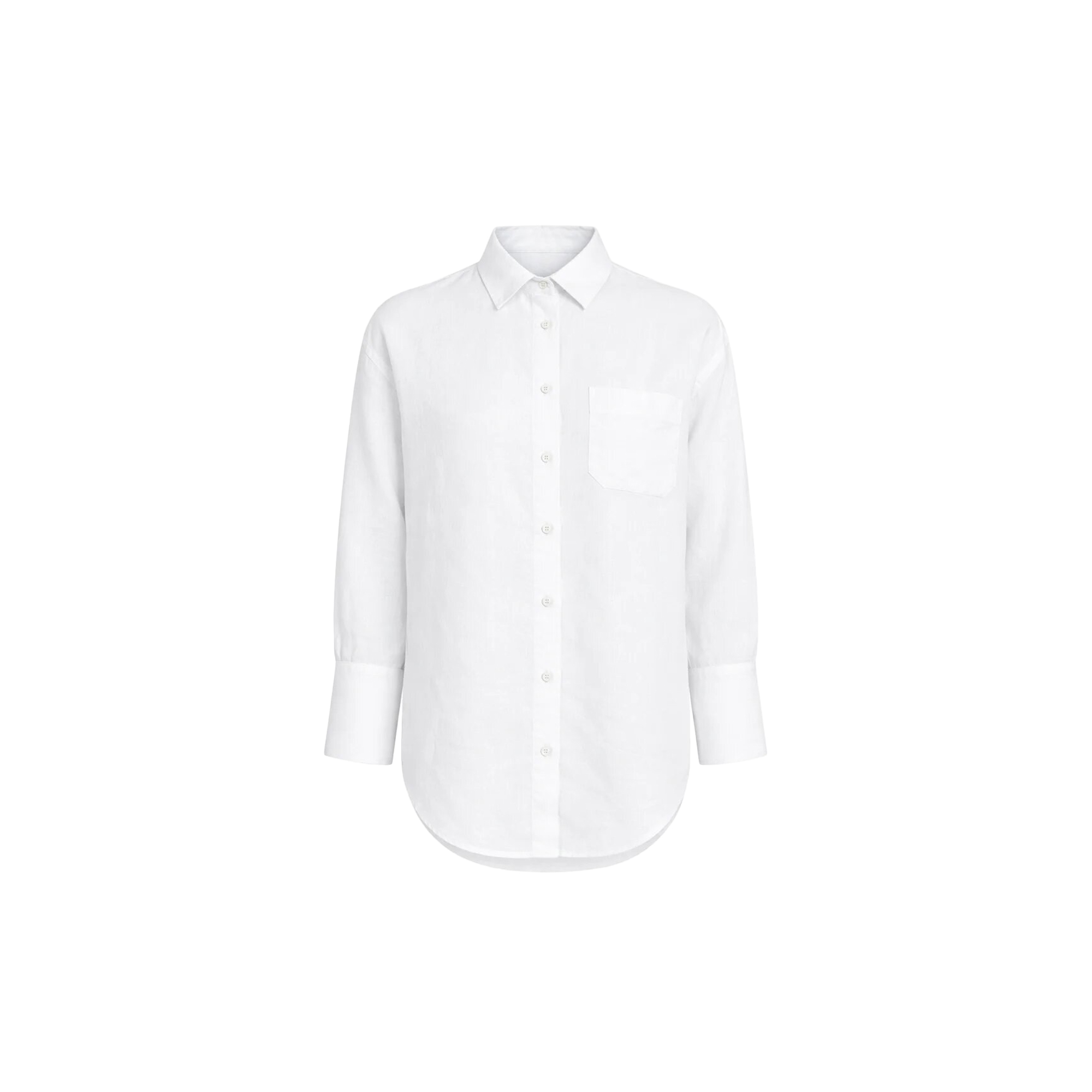 ELISE GUG - Shirt Oversize, maxlin white - Str. 38