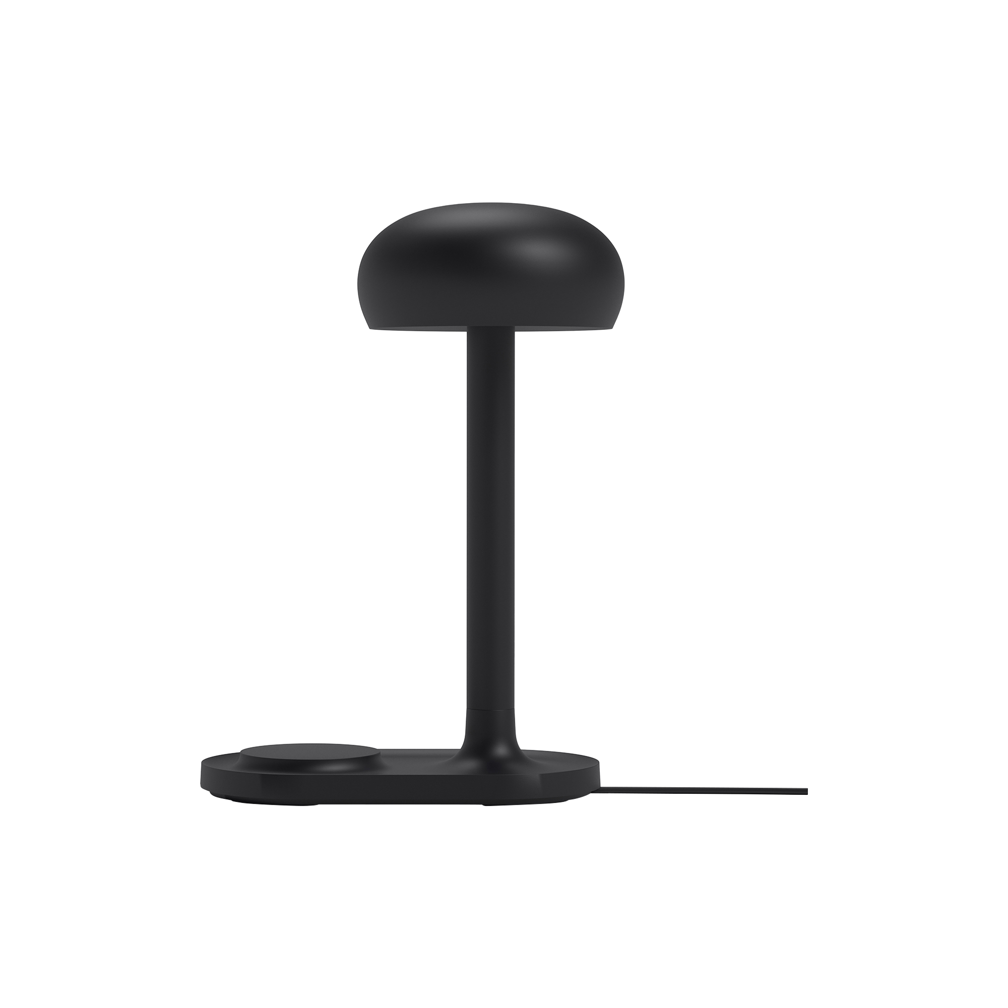Eva Solo - Emendo lampe med Qi trådløs oplader, black