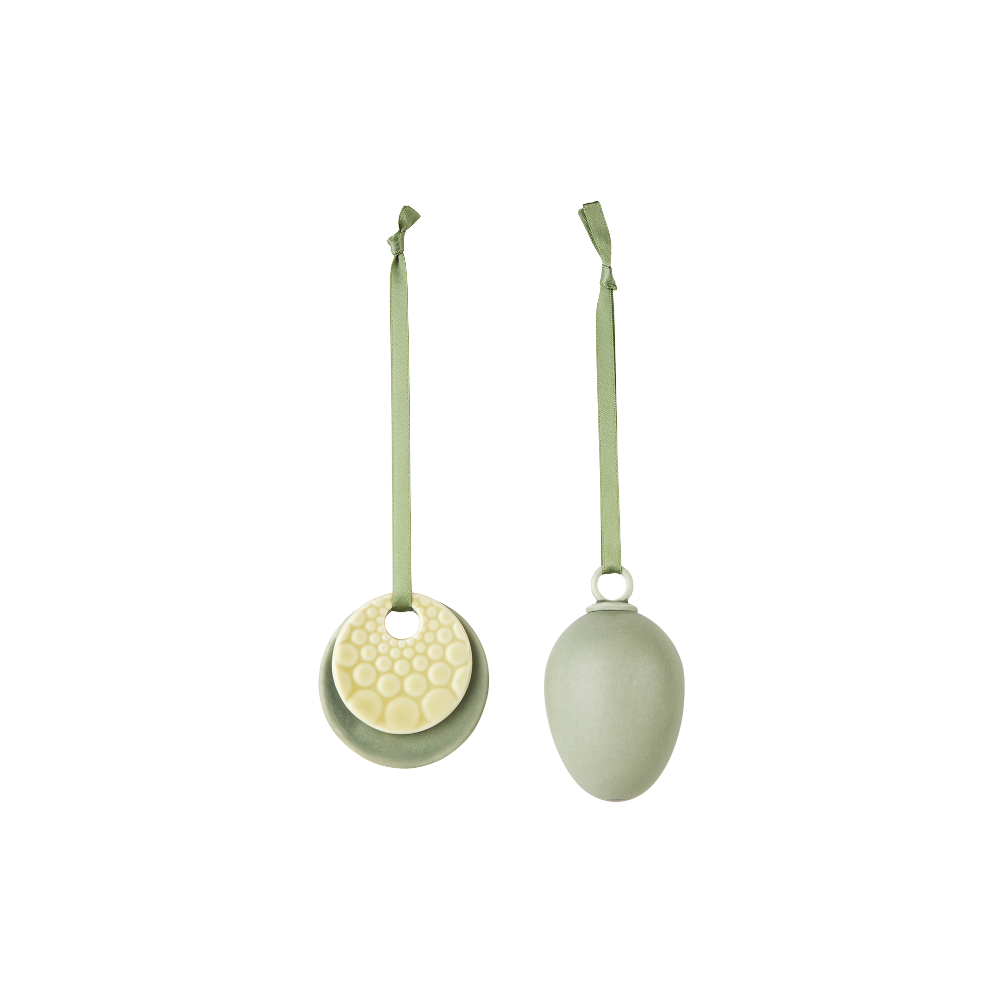 Dottir Nordic Design - Sweet Stories Ornaments 2 stk, sage