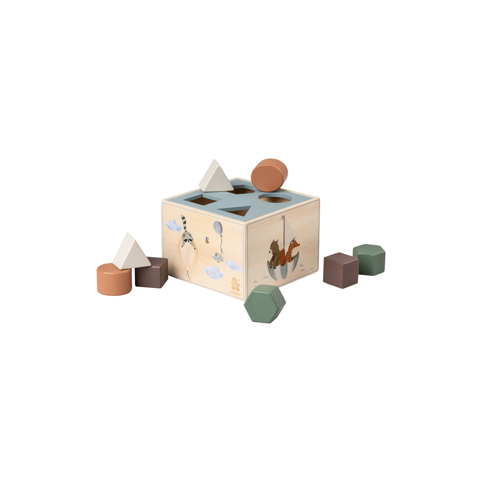 Sebra - World of Sebra puttekasse, beige