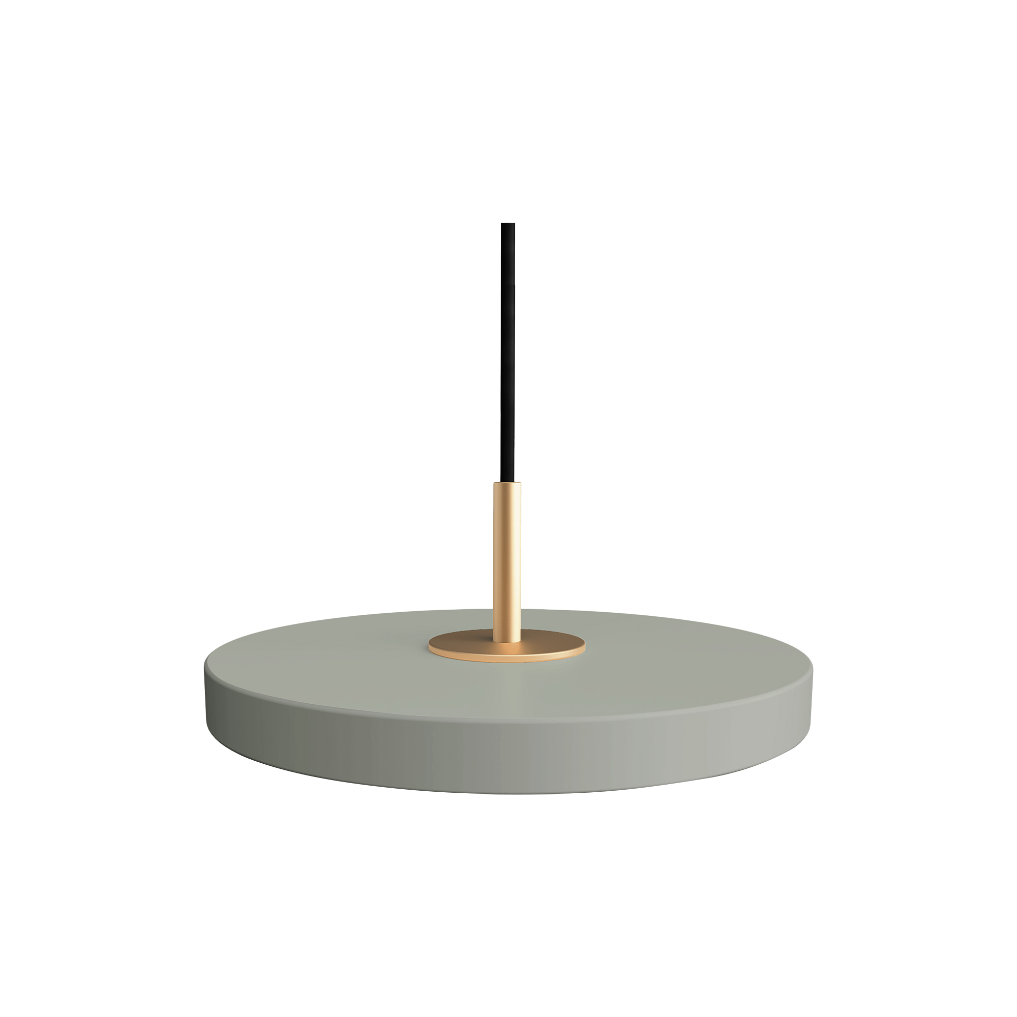 UMAGE - Asteria Micro Pendant, nuance olive/brass
