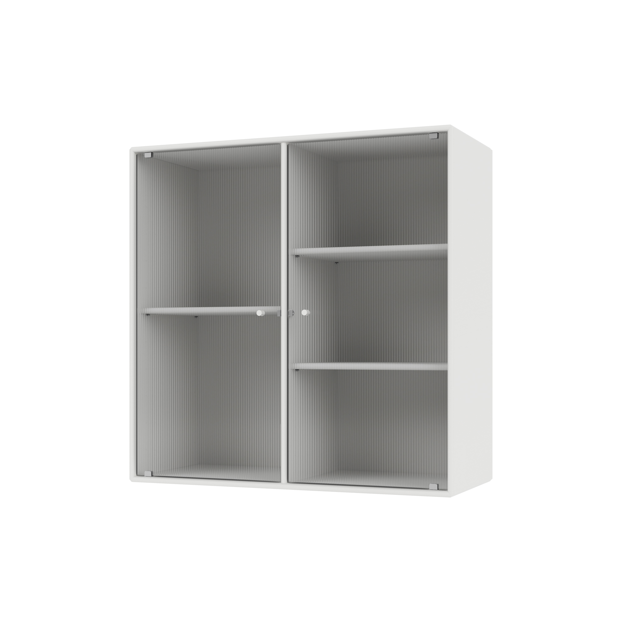 Montana Furniture - RIPPLE II vitrineskab, 01 white