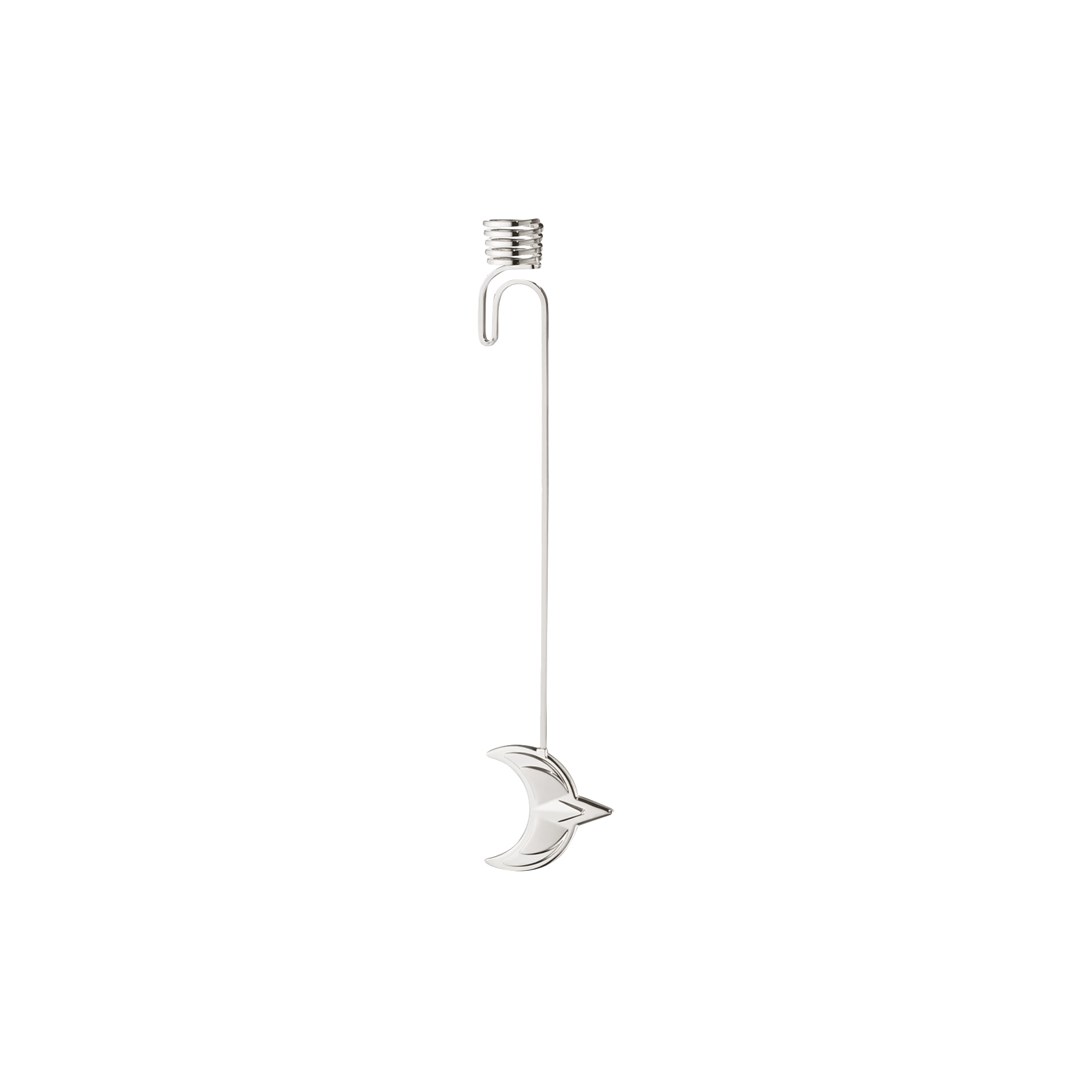 Georg Jensen - 2024 Lyseholder måne, sølv, Christmas Collectibles