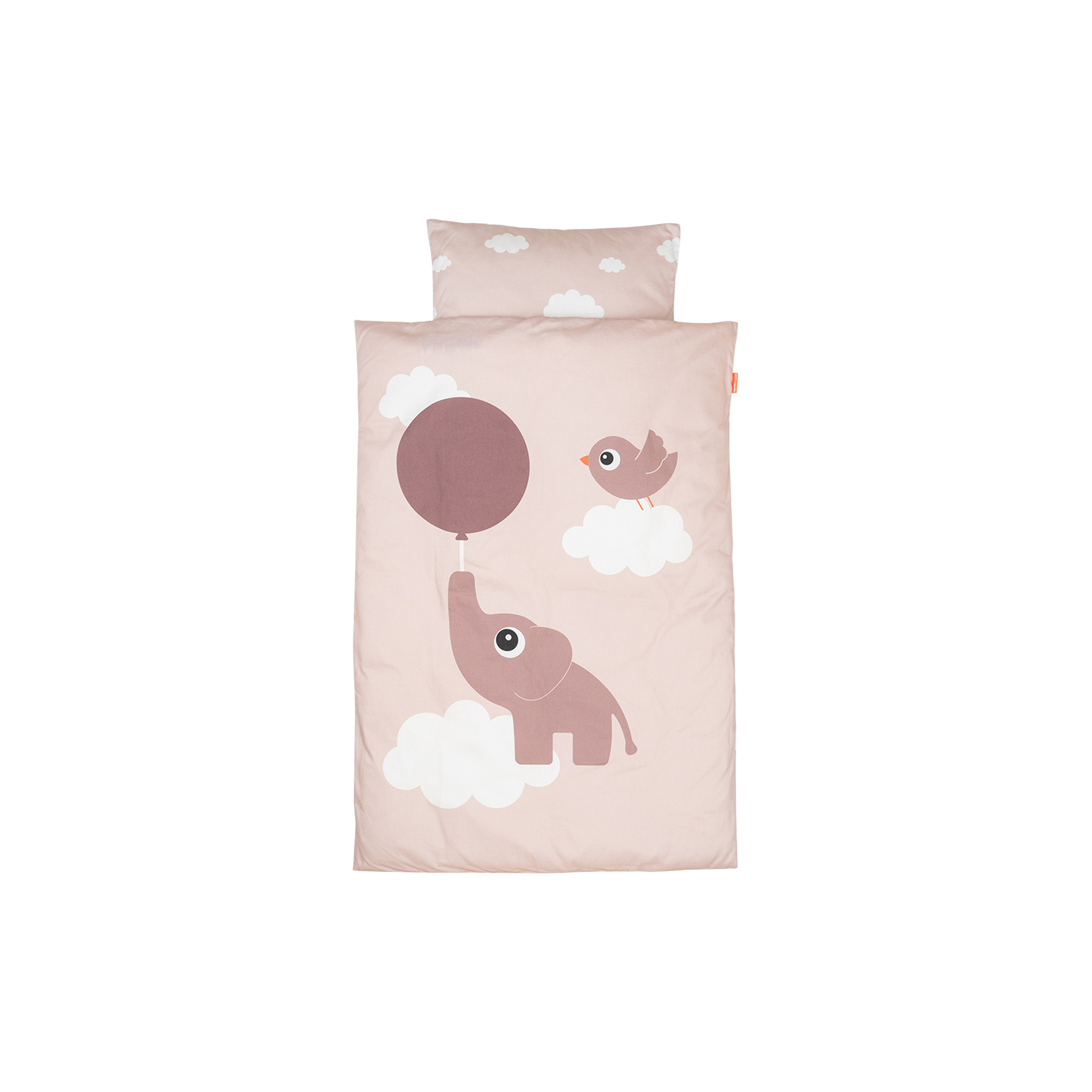 Done by Deer - Elphee baby sengesæt, powder - 70x100-40x45 cm