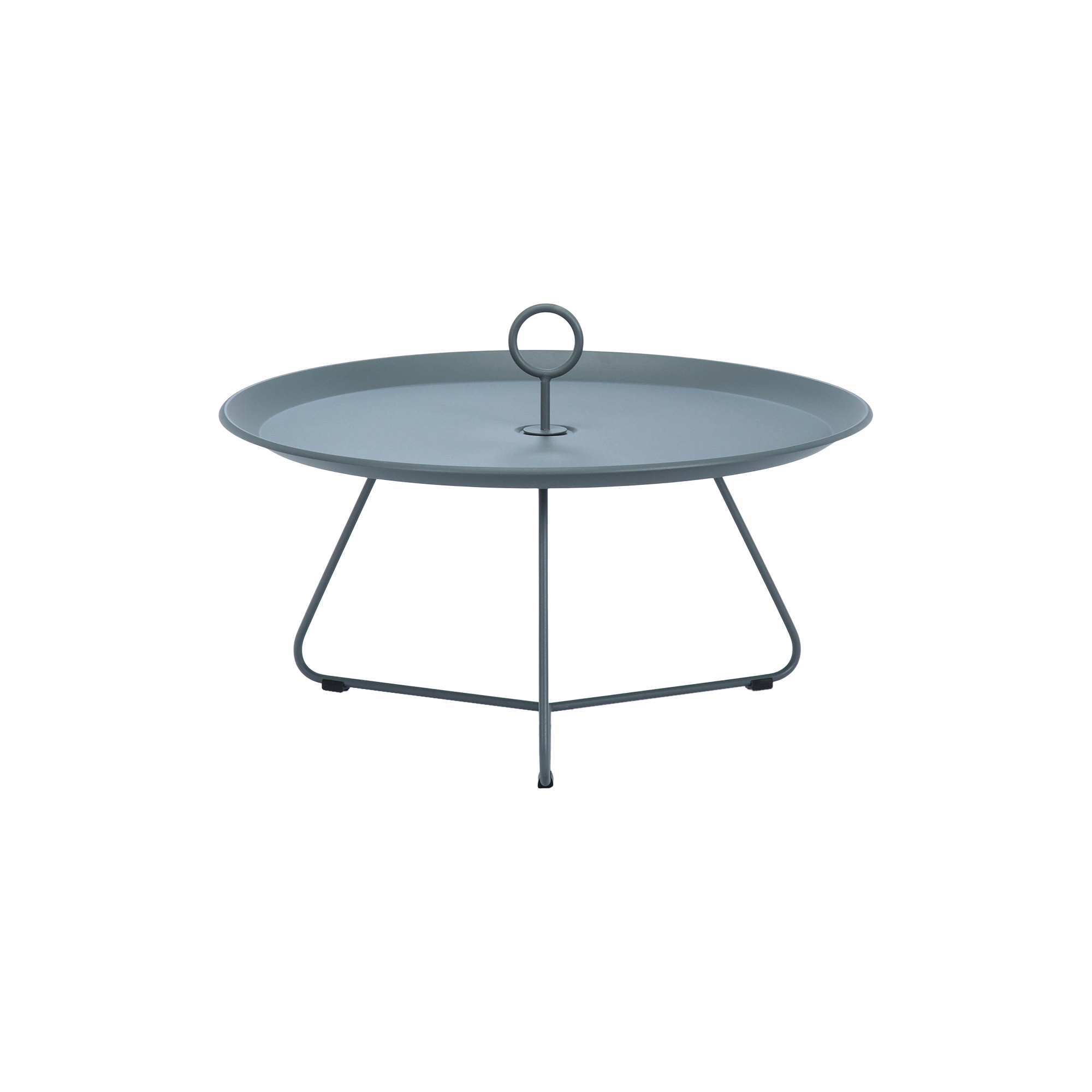 HOUE - EYELET bakkebord, dark grey - H: 35 x Ø 70 cm.
