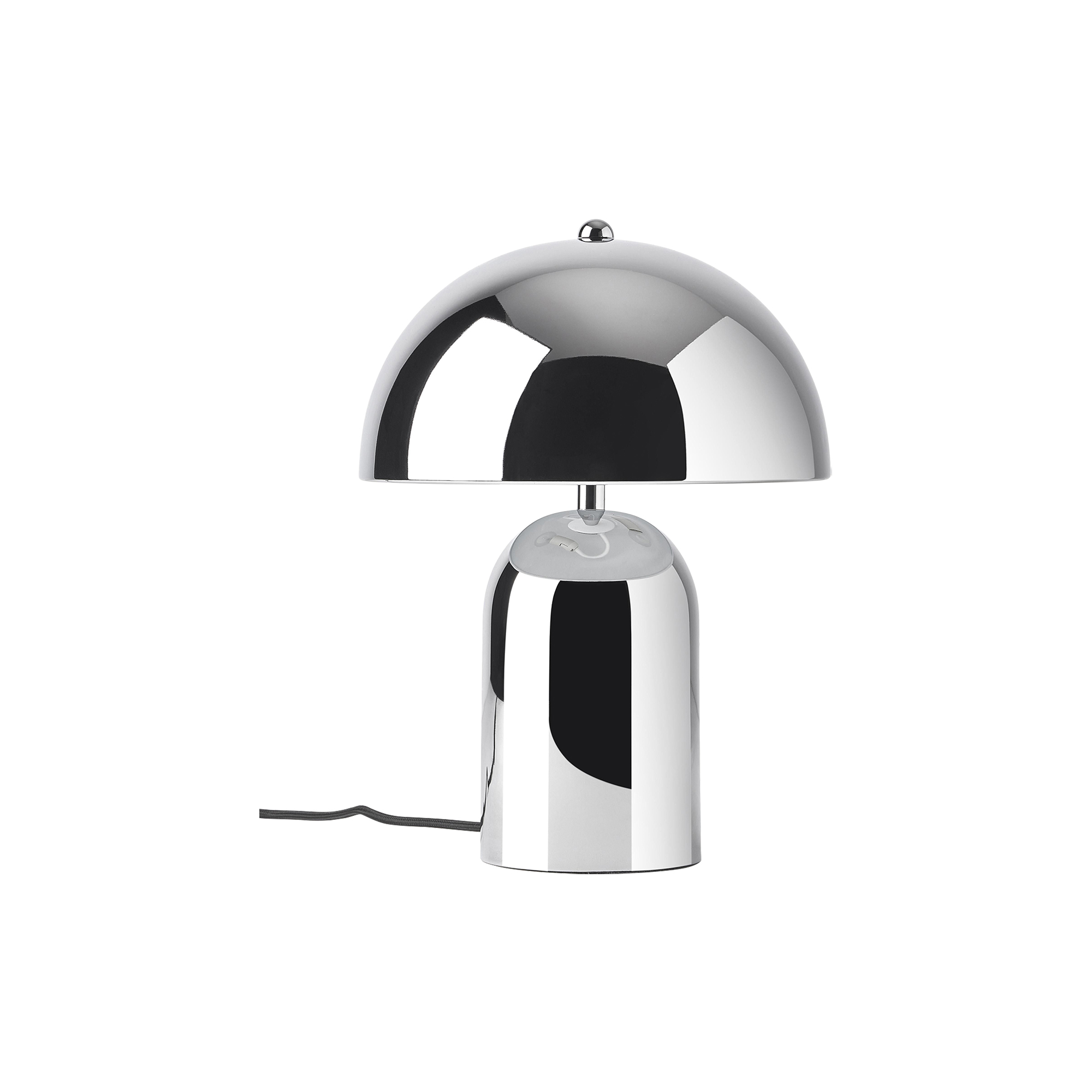 Westwing Collection - Walter Small Retro Table Lamp, chrome