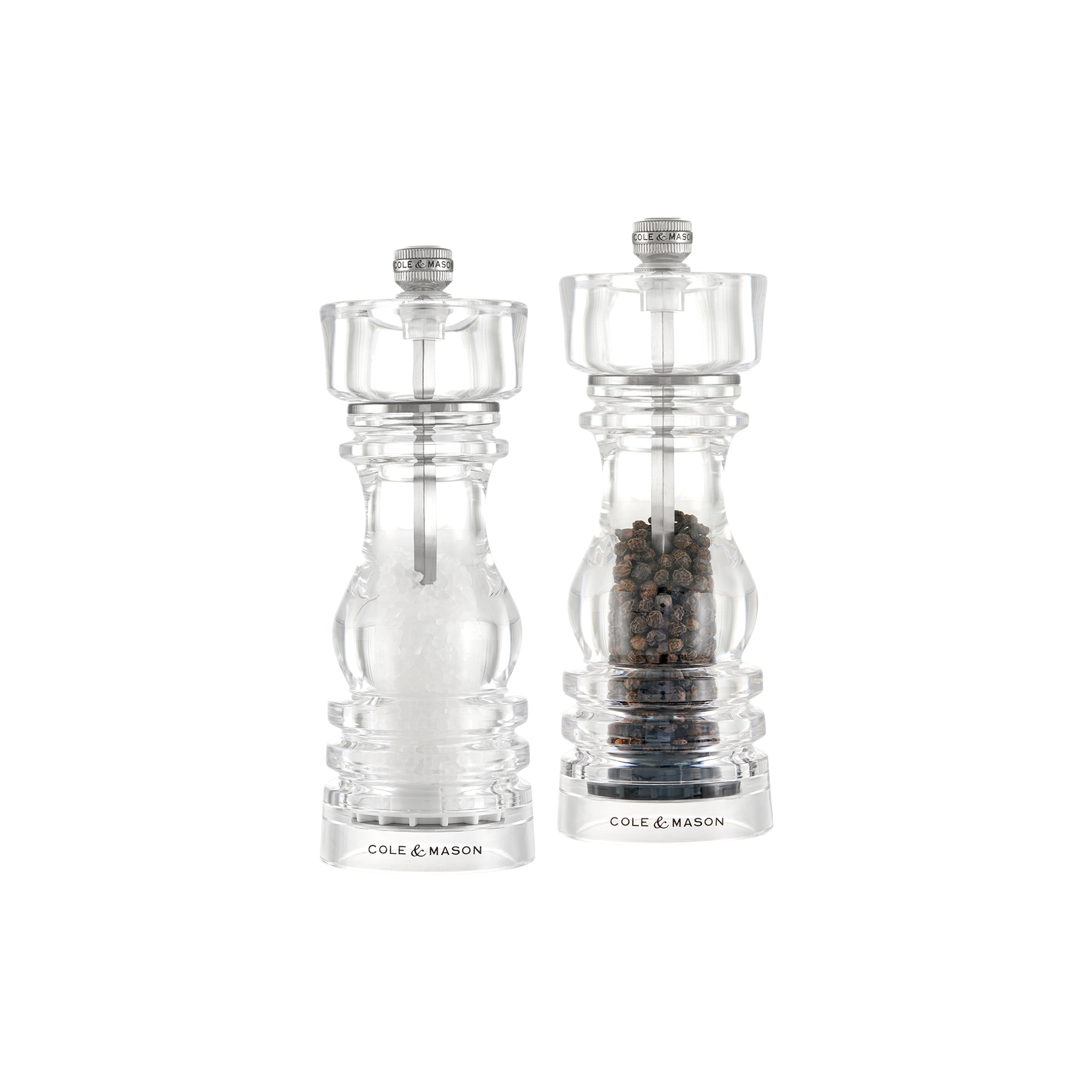 Cole & Mason - London Salt and pepper set, acrylic
